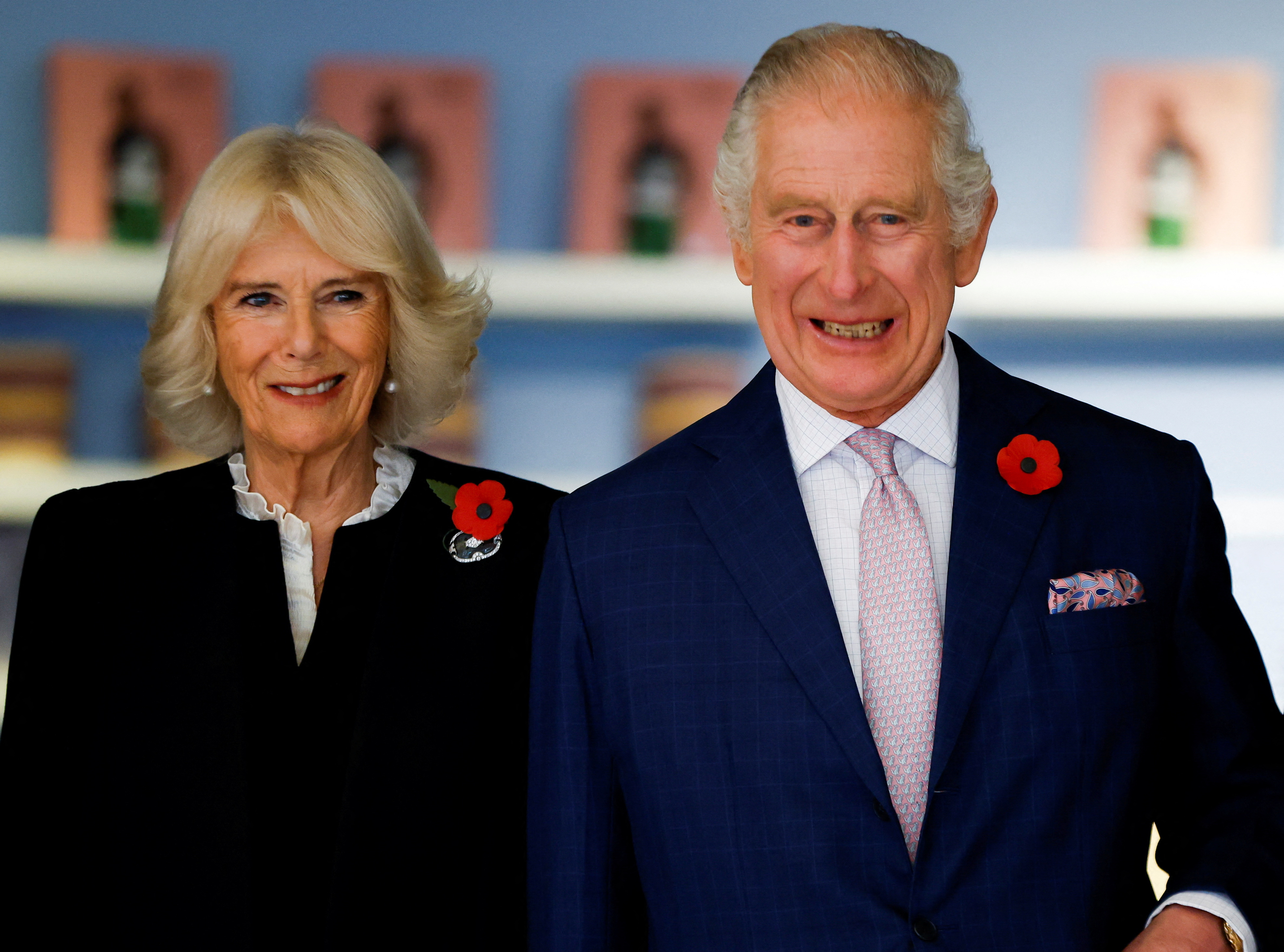 Britain's King Charles and Queen Camilla visit the V&A in London