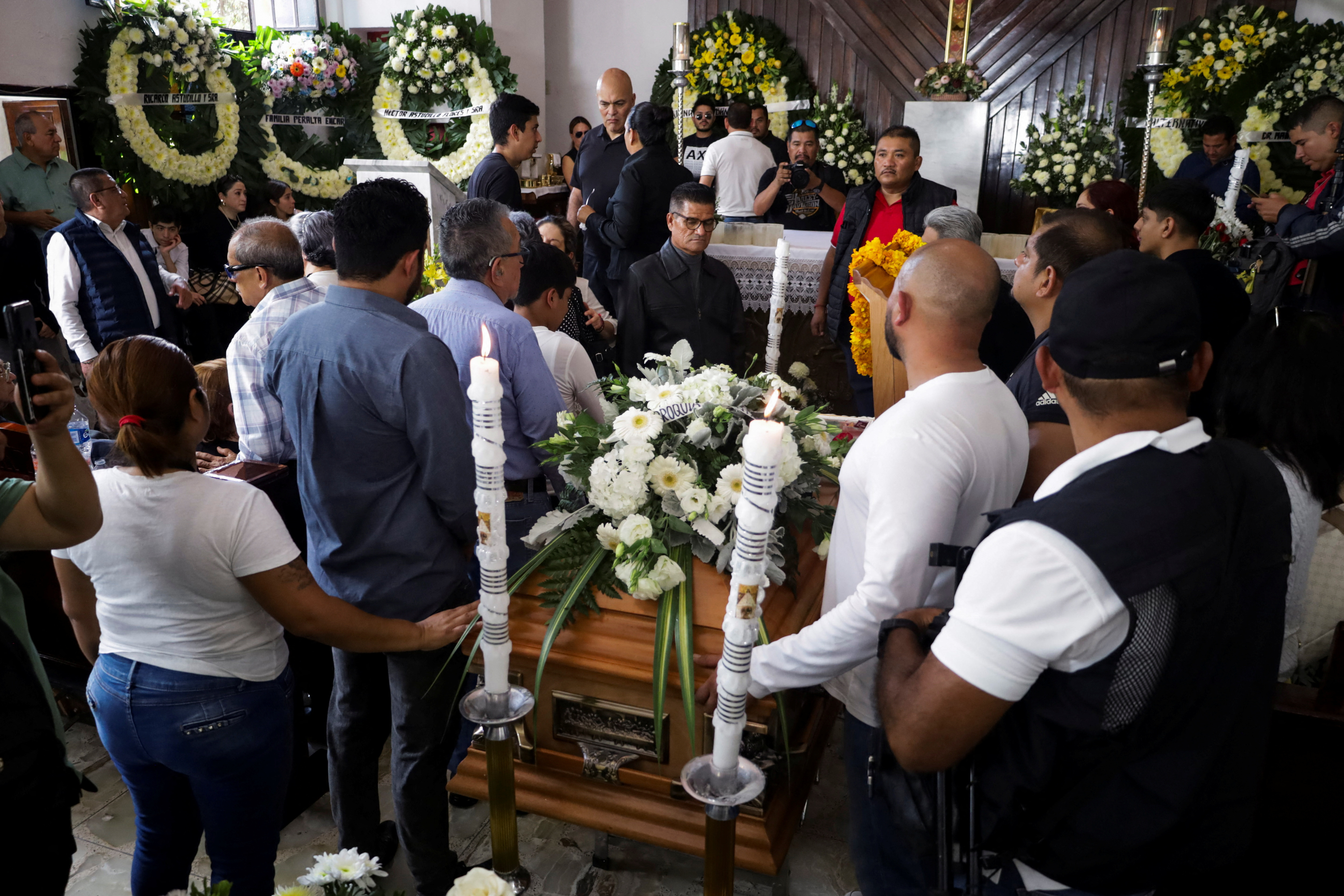 Funeral held for Mexican mayor assassinated days after taking office