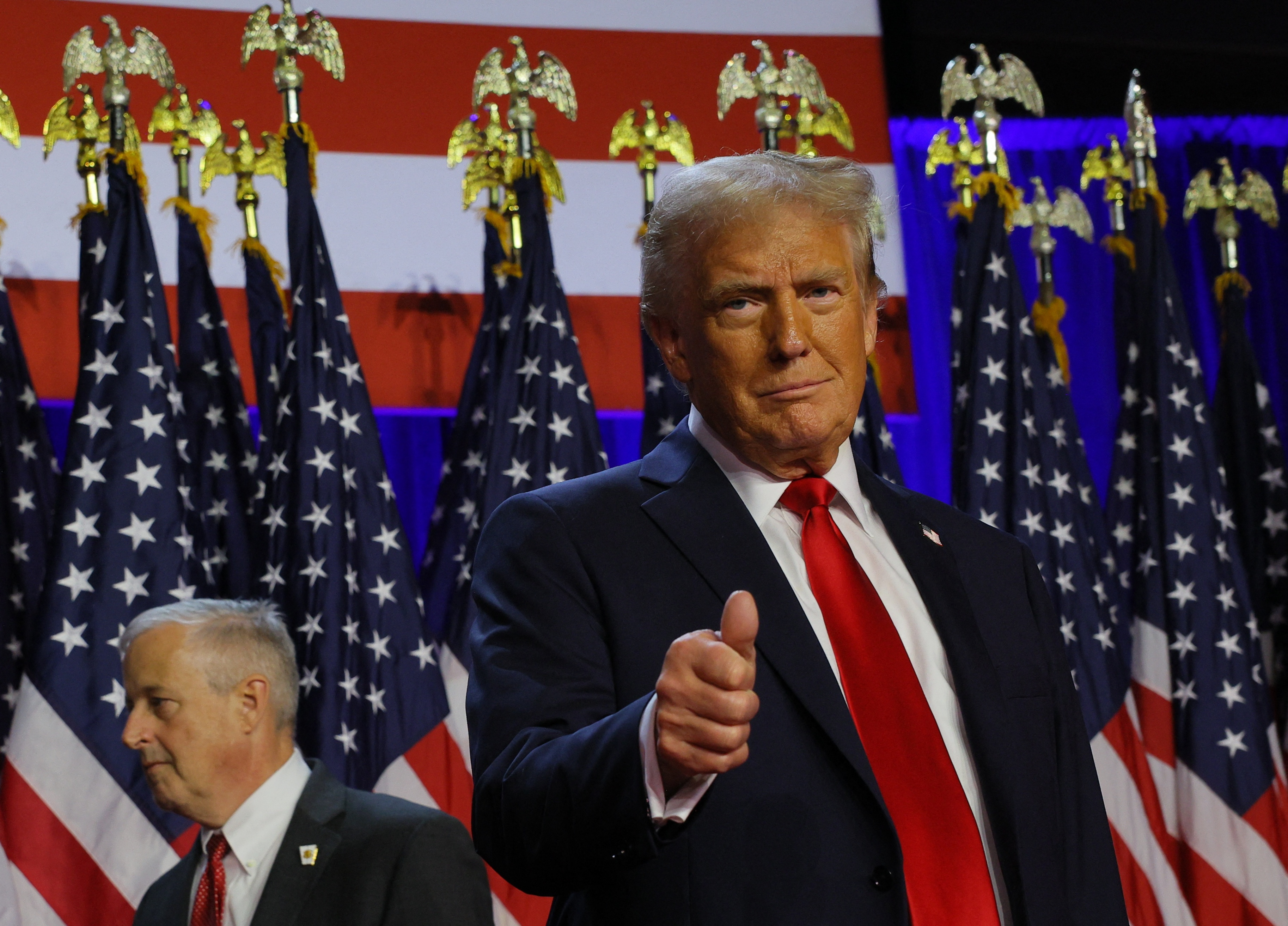 2024 U.S. Presidential Election Night, at Palm Beach County Convention Center, in West Palm Beach, Florida