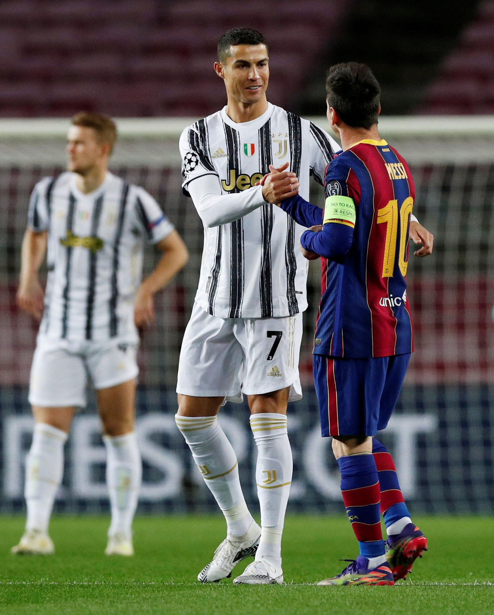 What is the ticket price for the Ronaldo vs Messi match on January