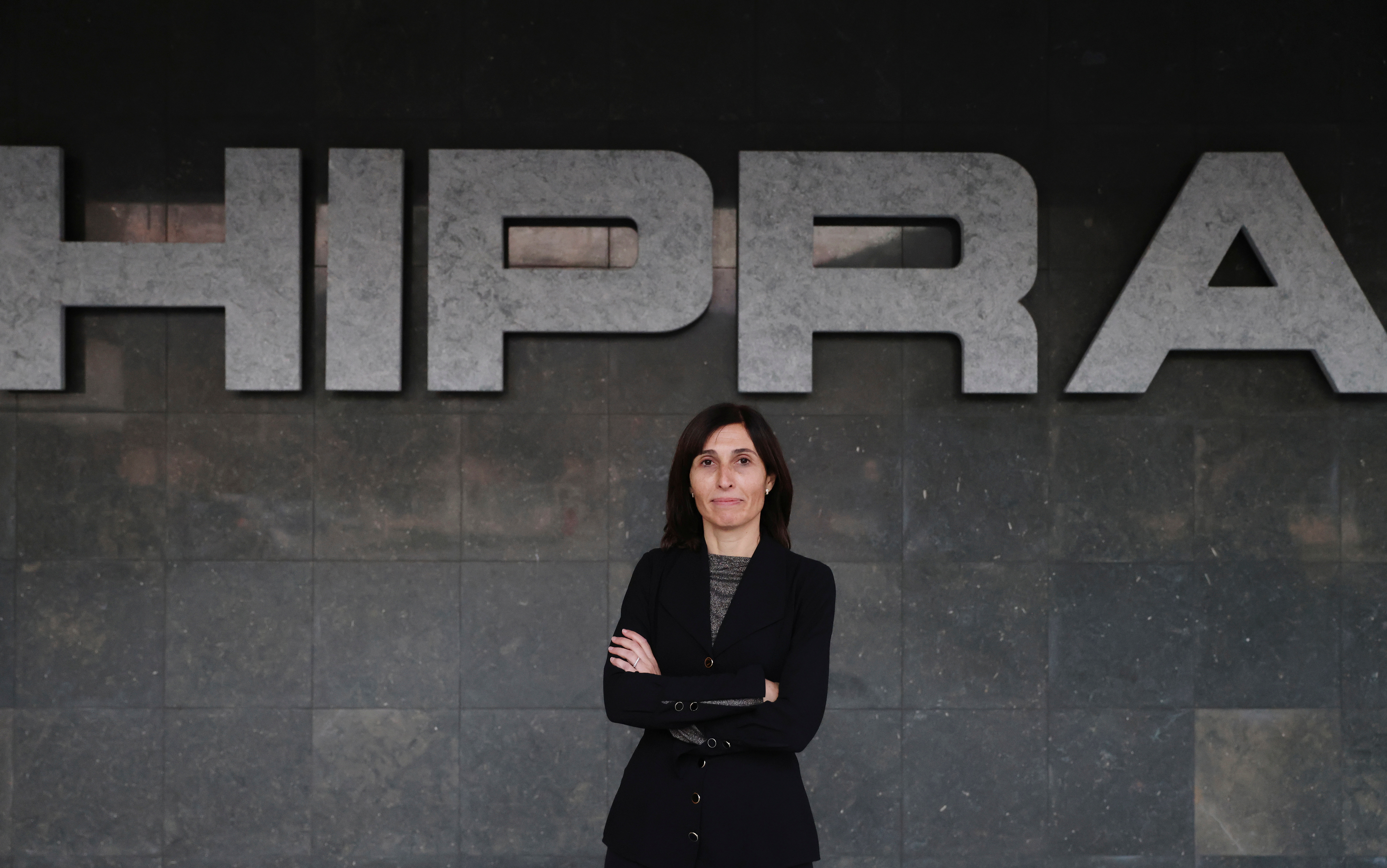 Elia Torroella, Vice-President and R&D chief of Spanish pharmaceutical company Hipra, poses after an interview at its headquarters in Amer, near Girona, Spain, December 2, 2021. Picture taken December 2, 2021. REUTERS/Nacho Doce