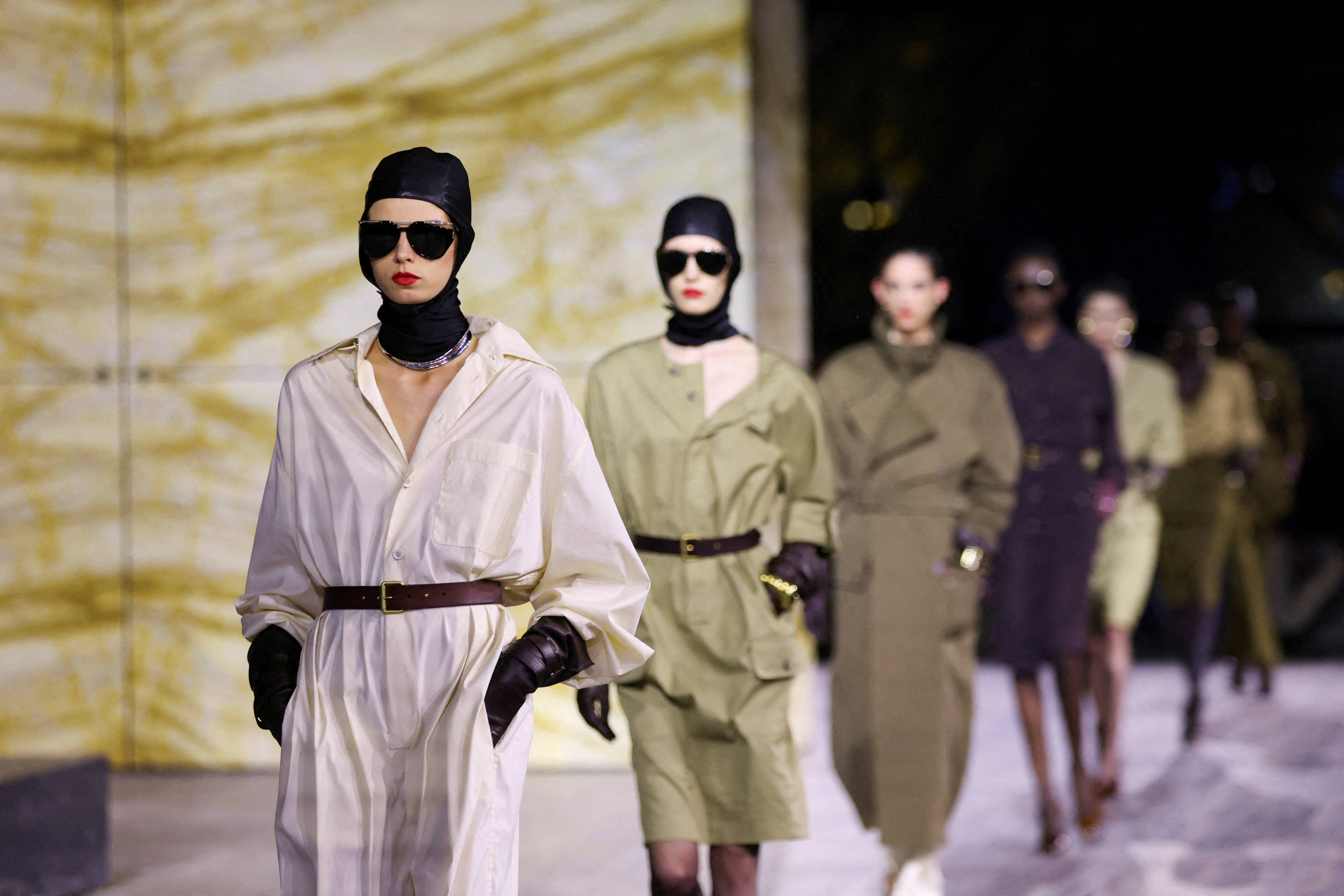Saint Laurent Spring/Summer 2024 collection at Paris Fashion Week