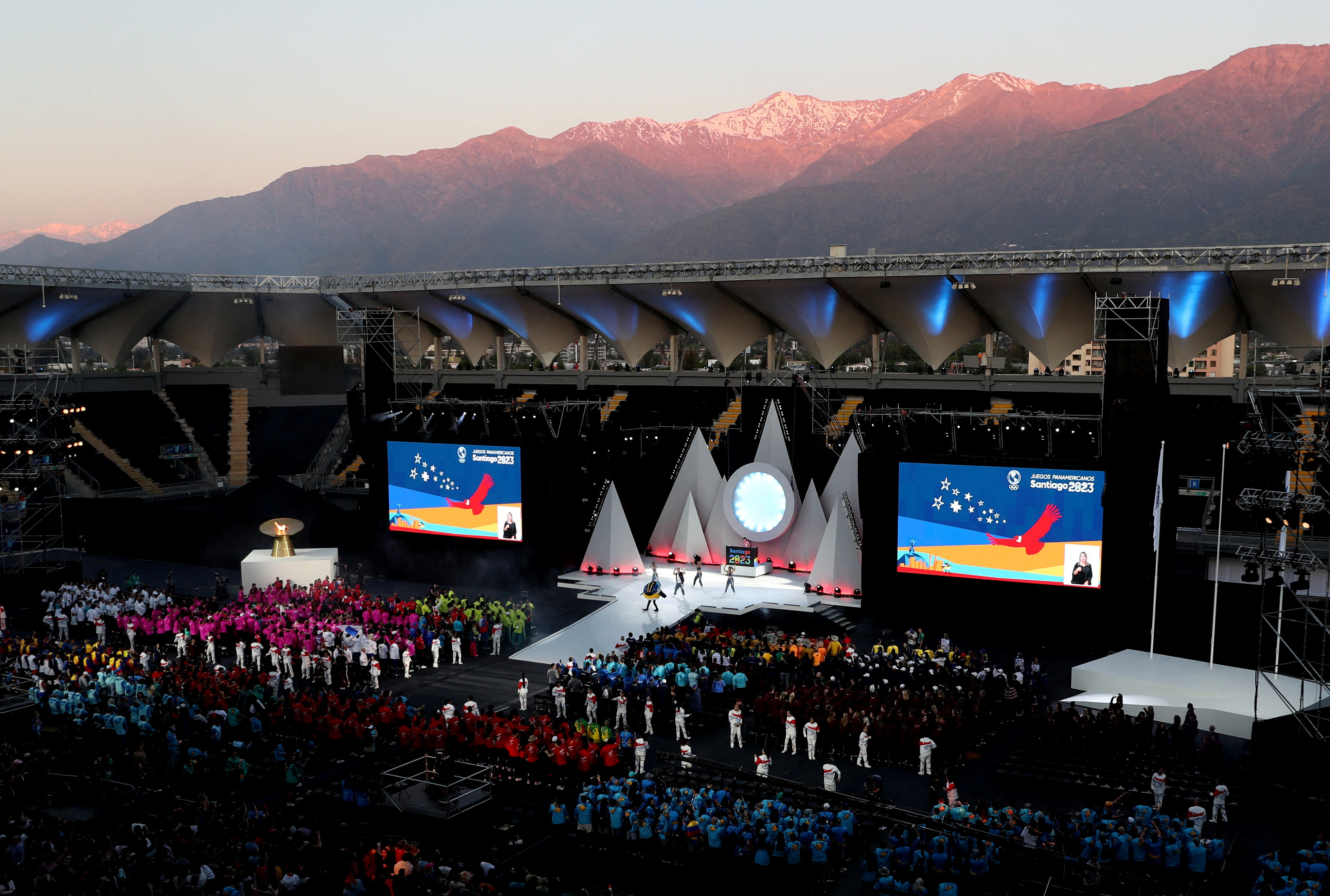 2023 Pan American Games, Medal Table