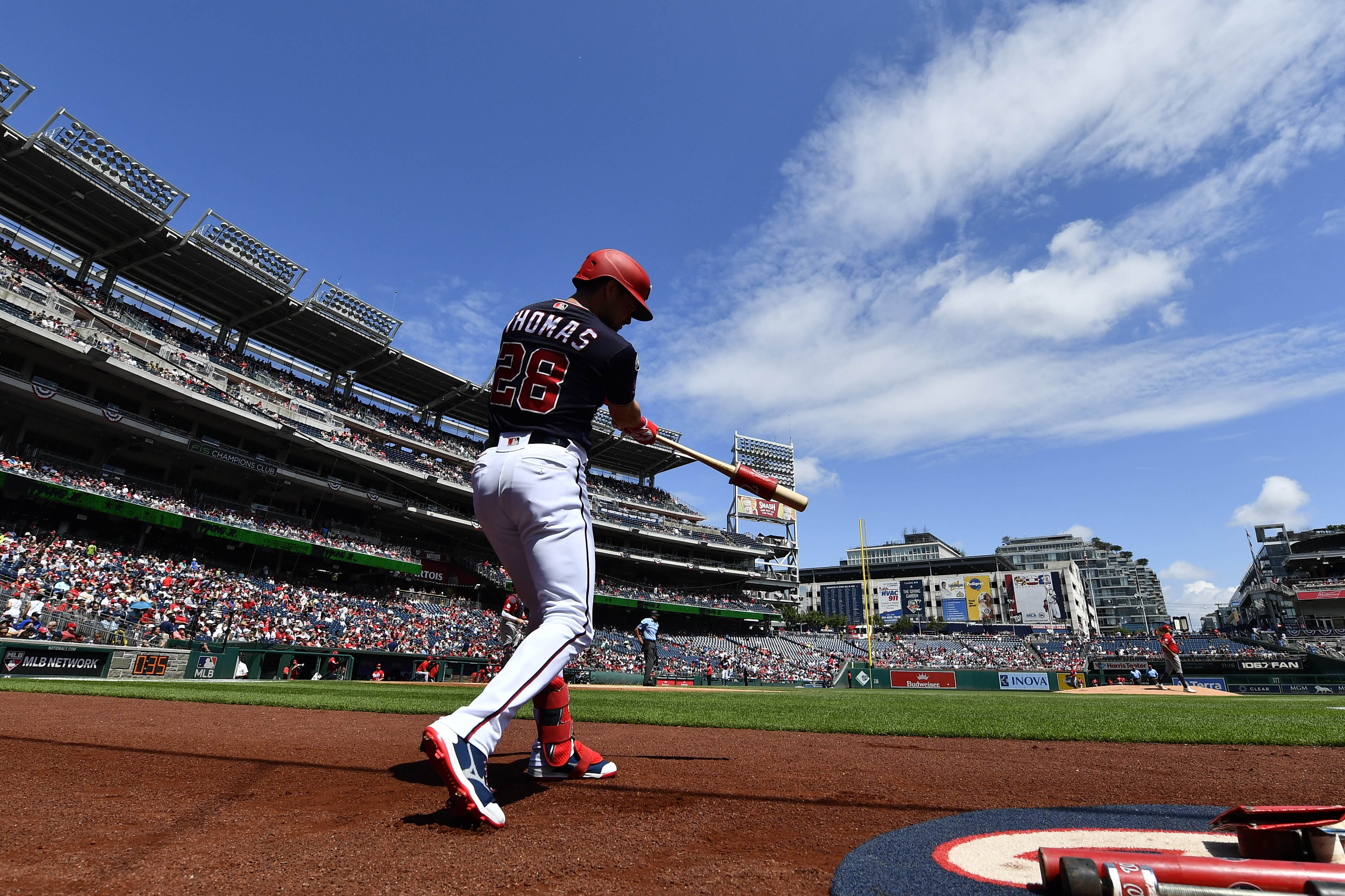 Jonathan India's homers help lift Reds over Nats