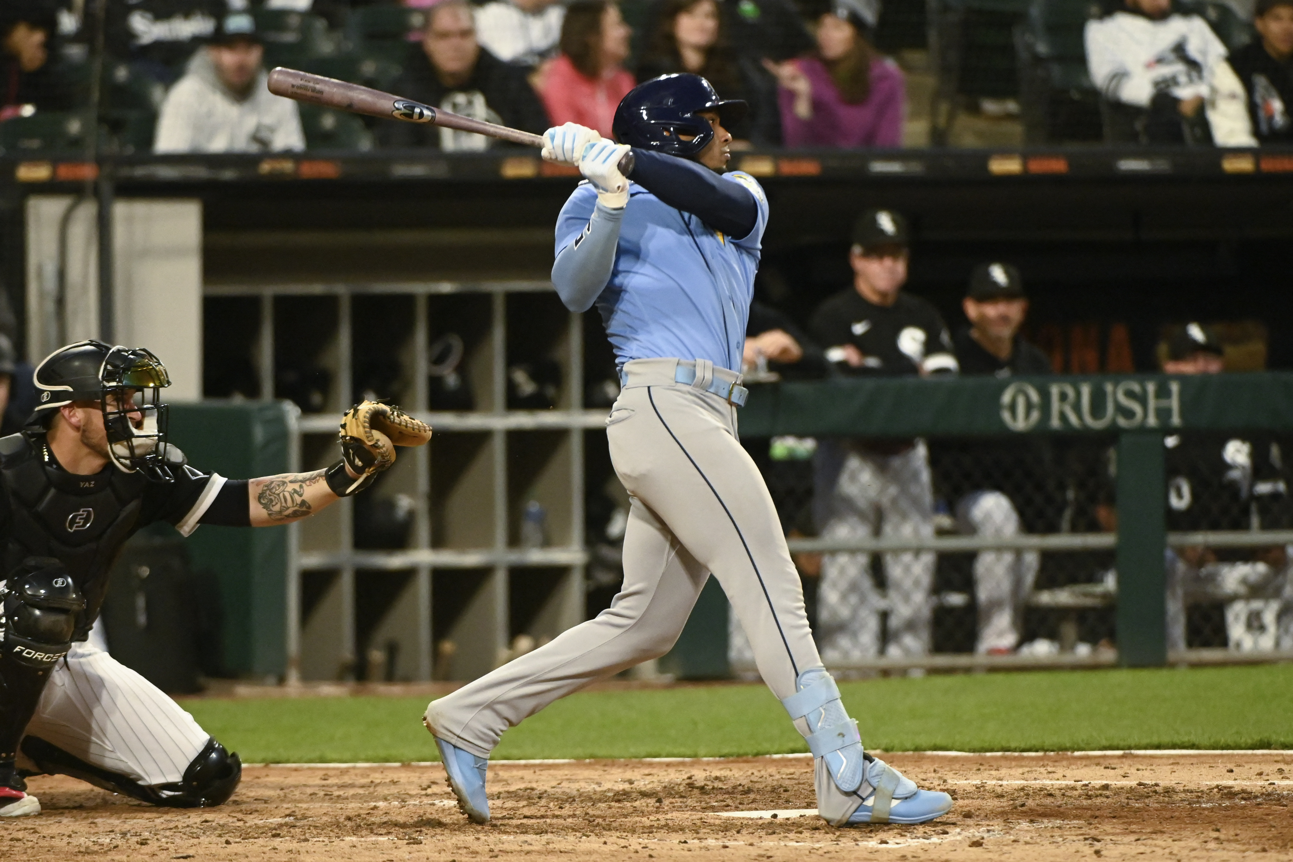 Rays use 10-run 7th to club White Sox