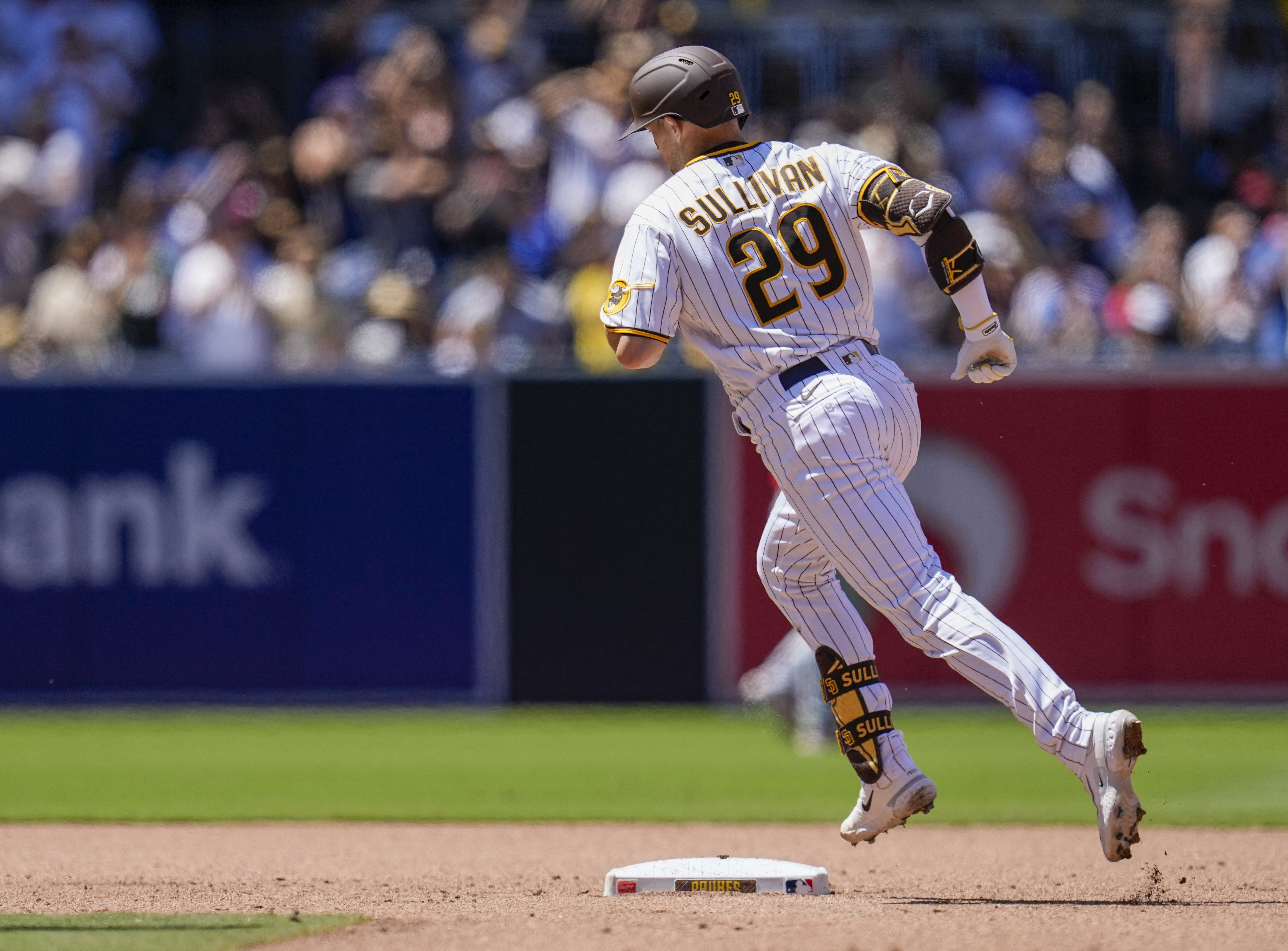 Career day for Brett Sullivan as Padres blast Reds