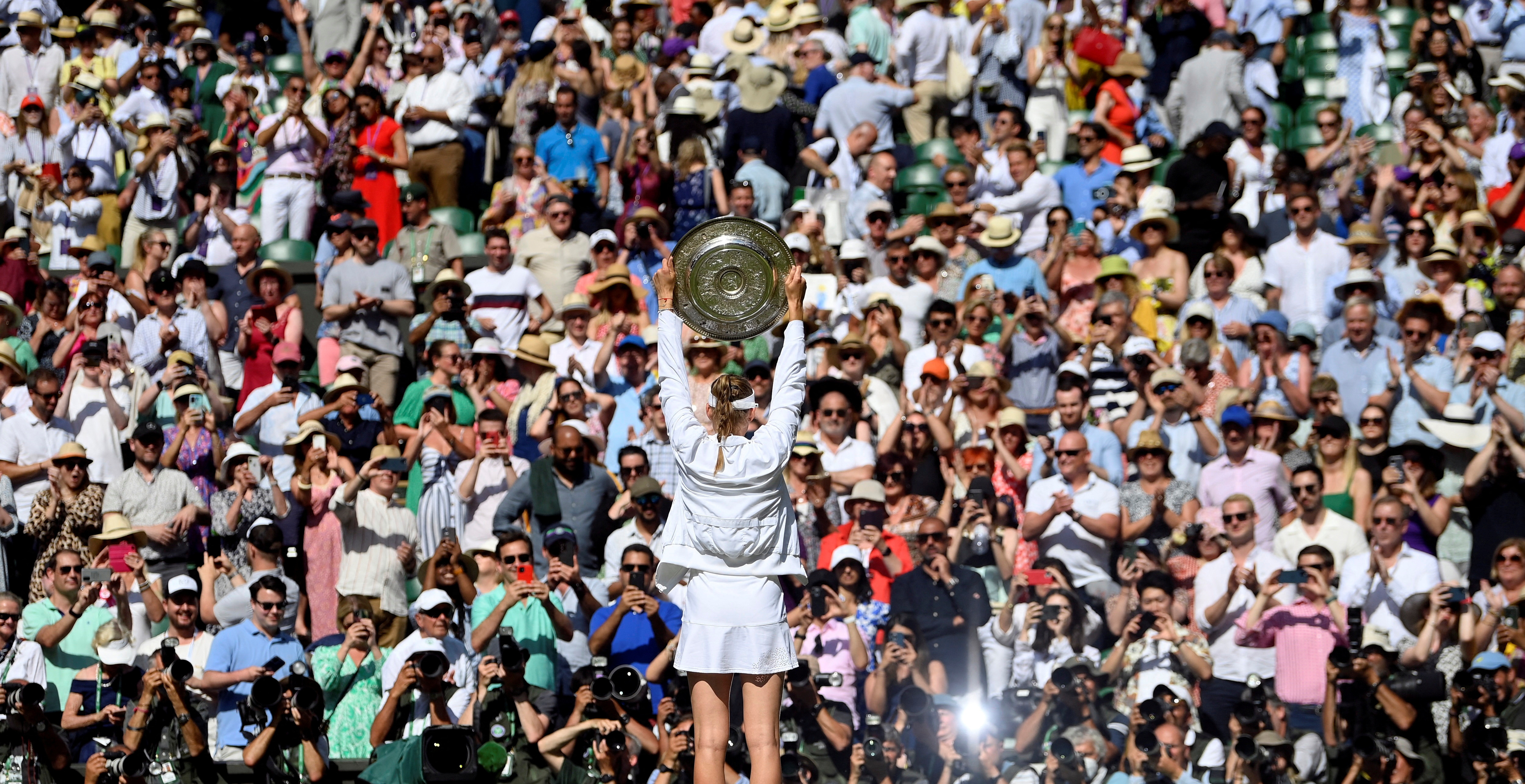 Kazakhstan's Elena Rybakina wins the Wimbledon women's final : NPR