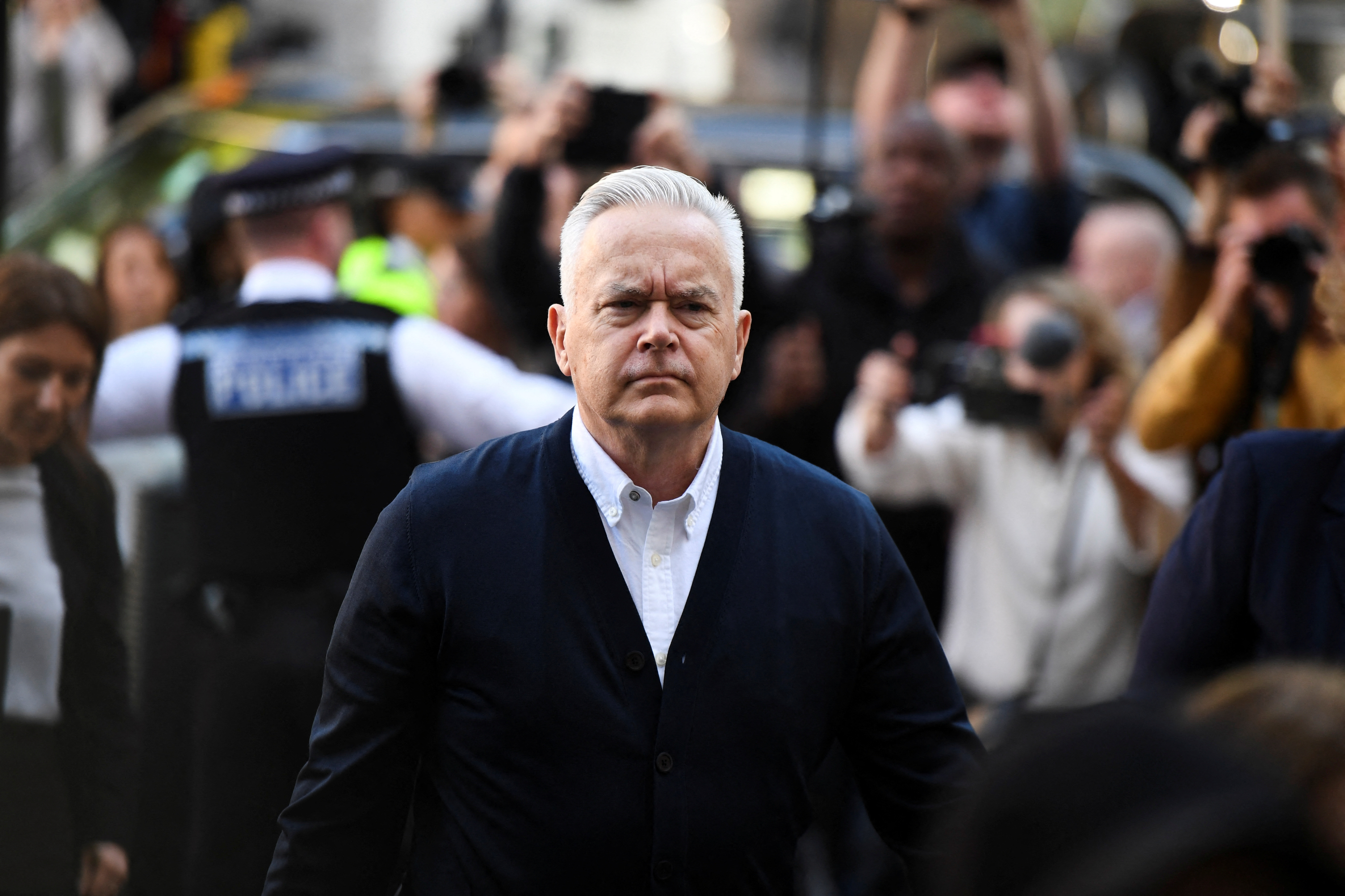 Former BBC news presenter Huw Edwards sentenced at Westminster Magistrates' Court in London