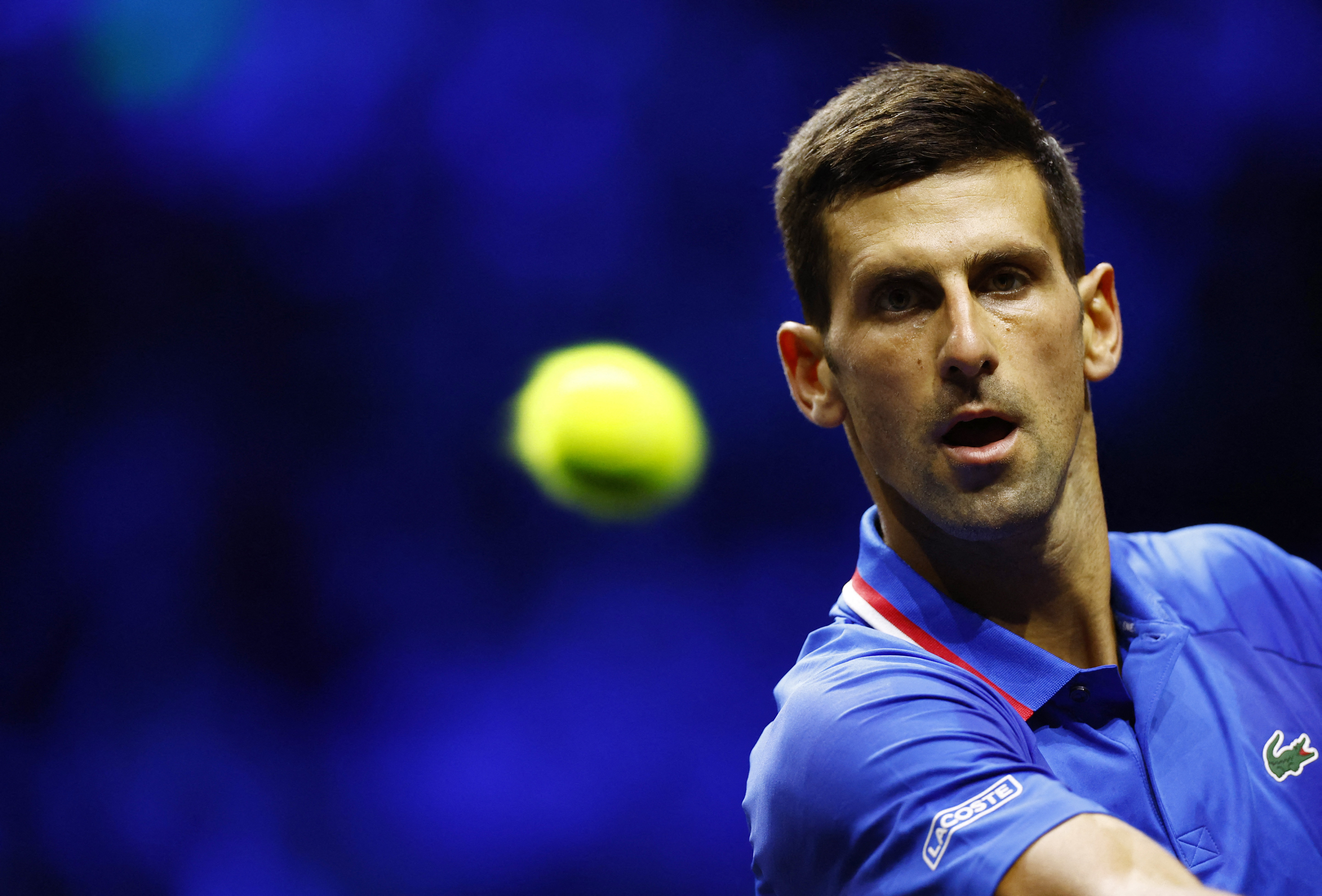 Novak Djokovic vence com facilidade Frances Tiafoe na Laver Cup