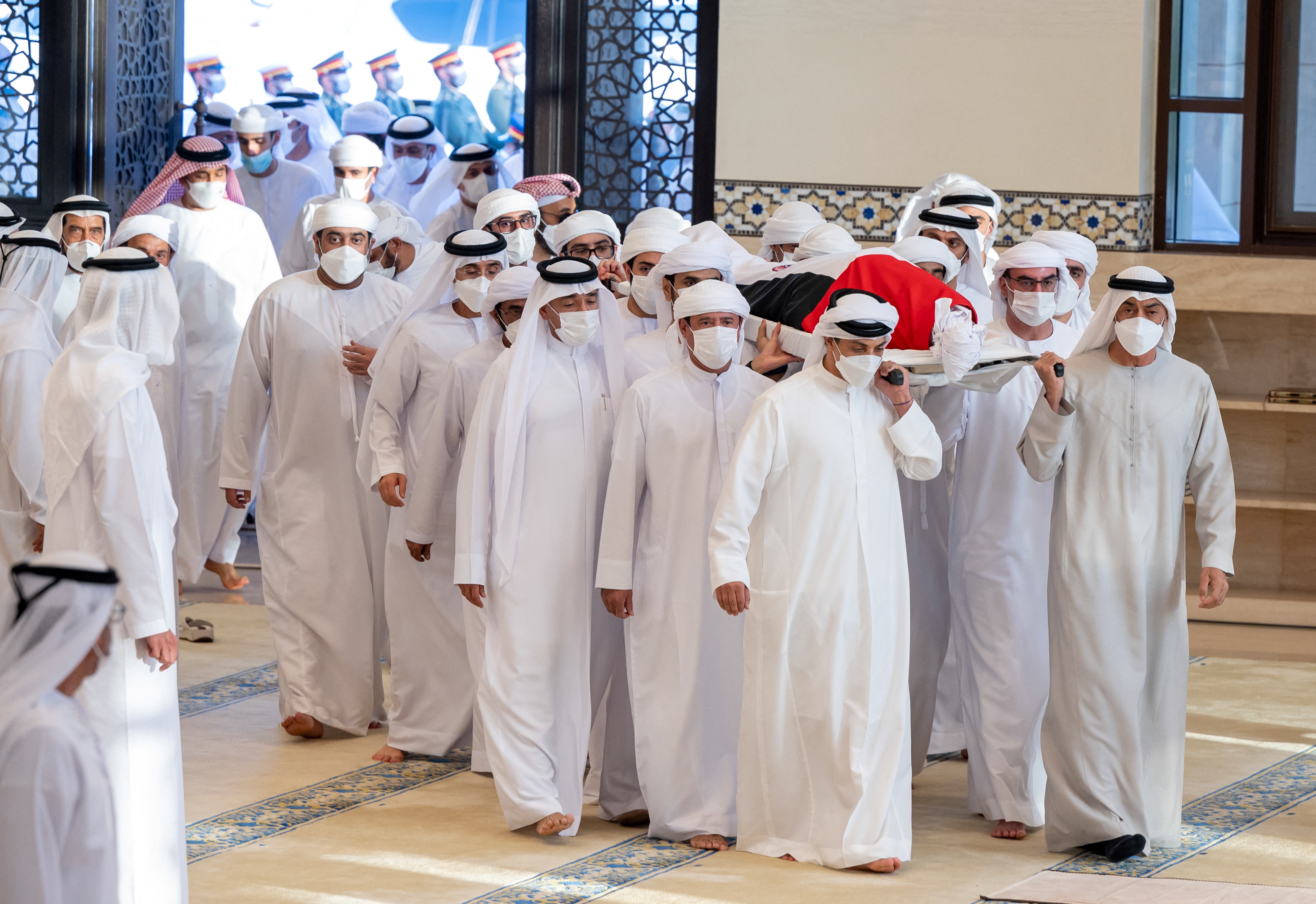 Funeral of President of the United Arab Emirates Sheikh Khalifa bin Zayed Al Nahyan, in Abu Dhabi