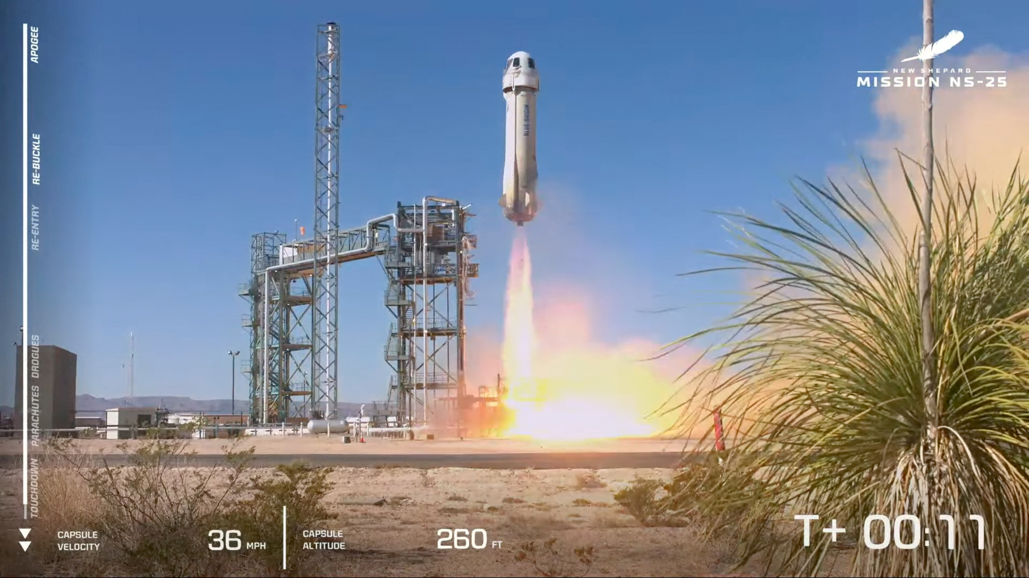 Jeff Bezos-backed Blue Origin resumes its flights to the edge of space