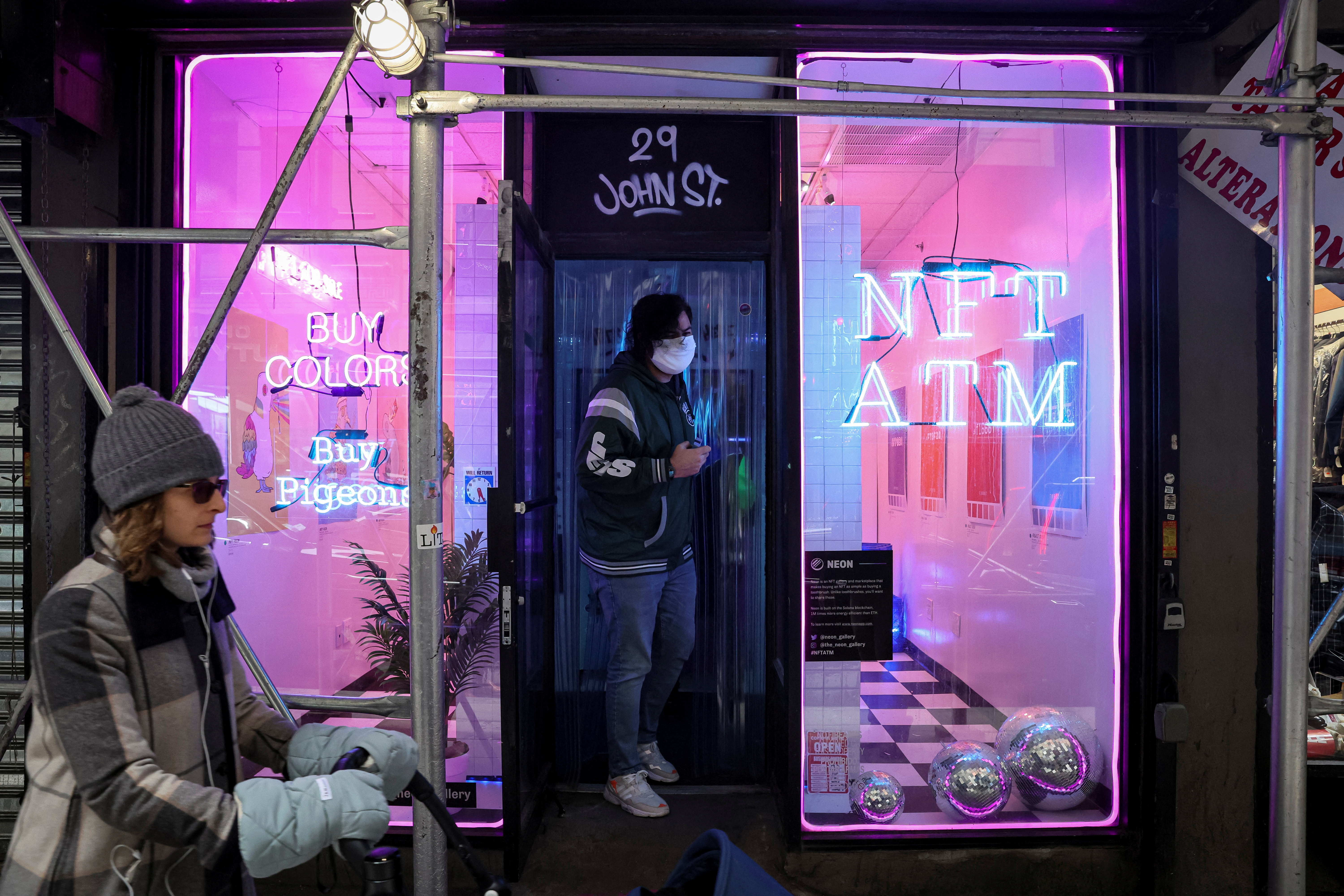 Move over candy bars, New York vending machine now selling NFT art | Reuters