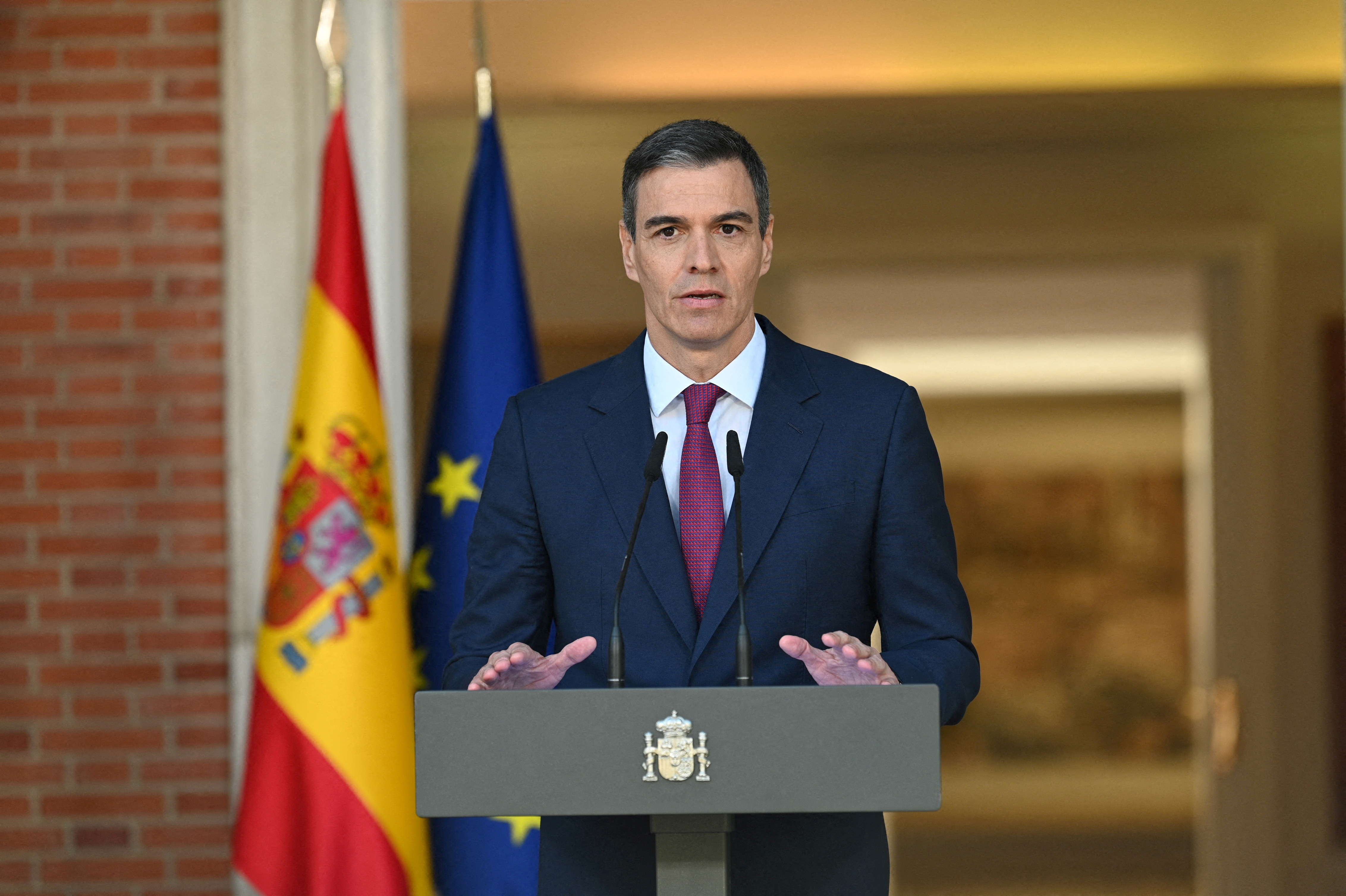 Pedro Sanchez stays on as Spain's prime minister after weighing exit