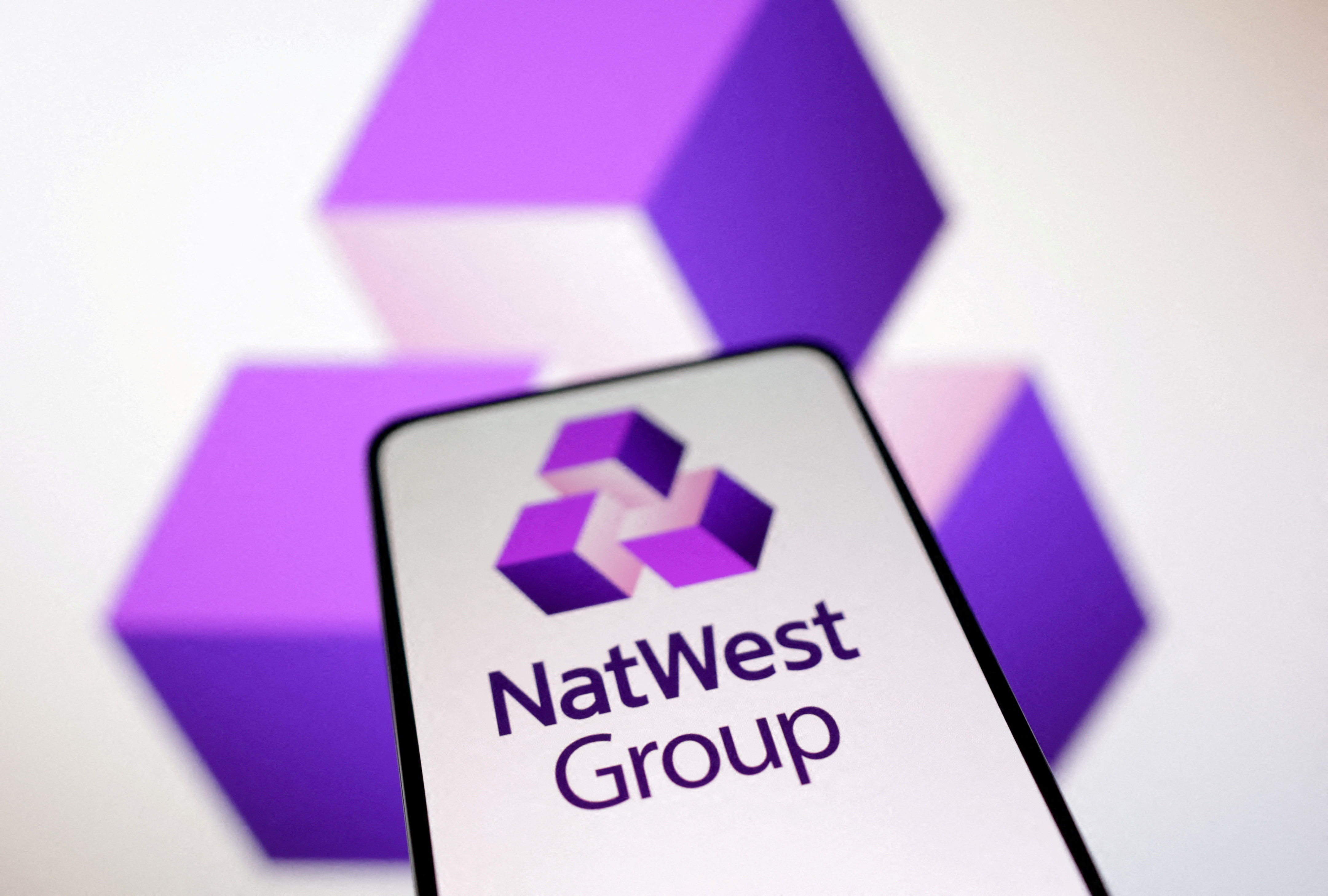 Illustration shows NatWest Group logo