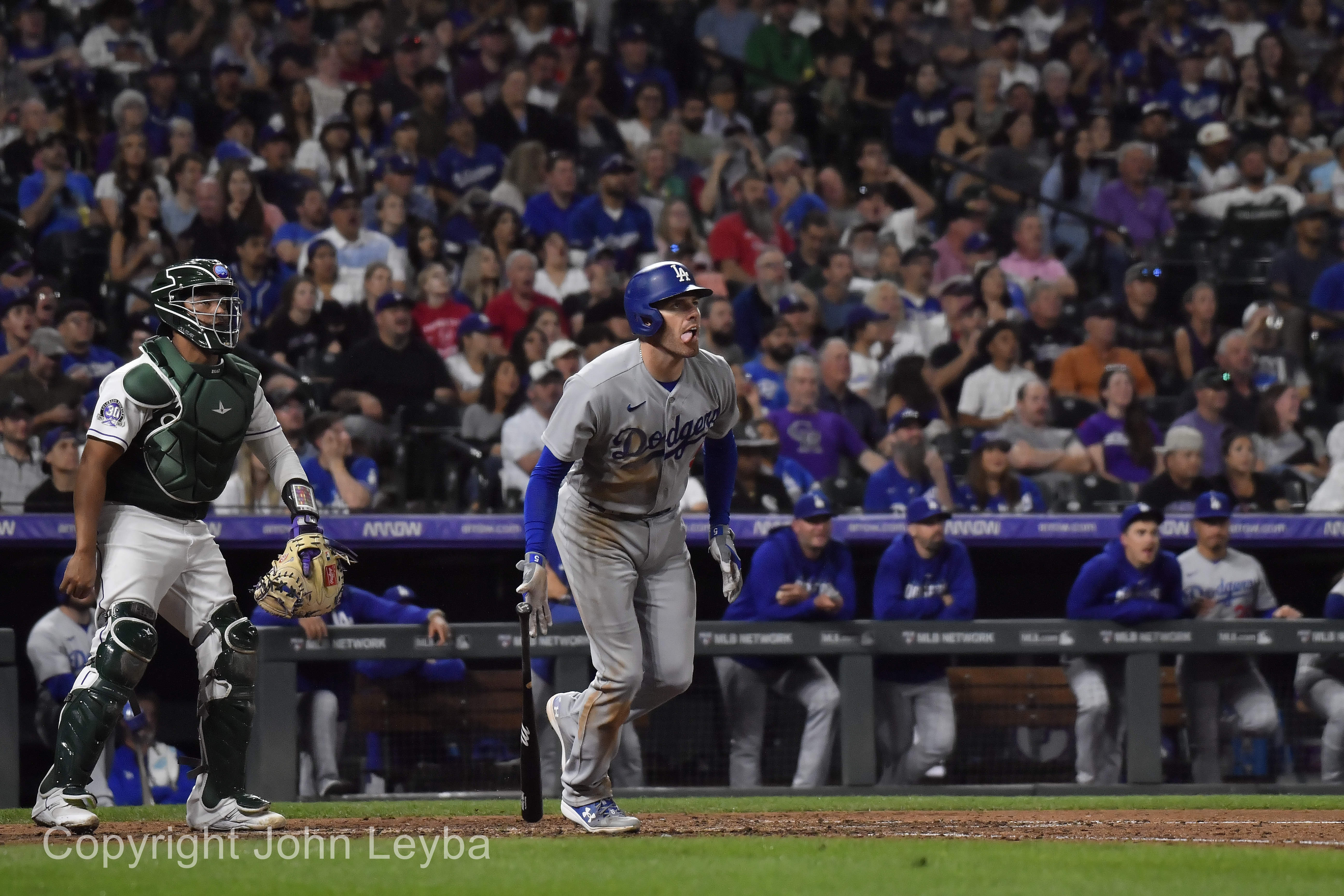 James Outman's offense blasts Dodgers past Rockies