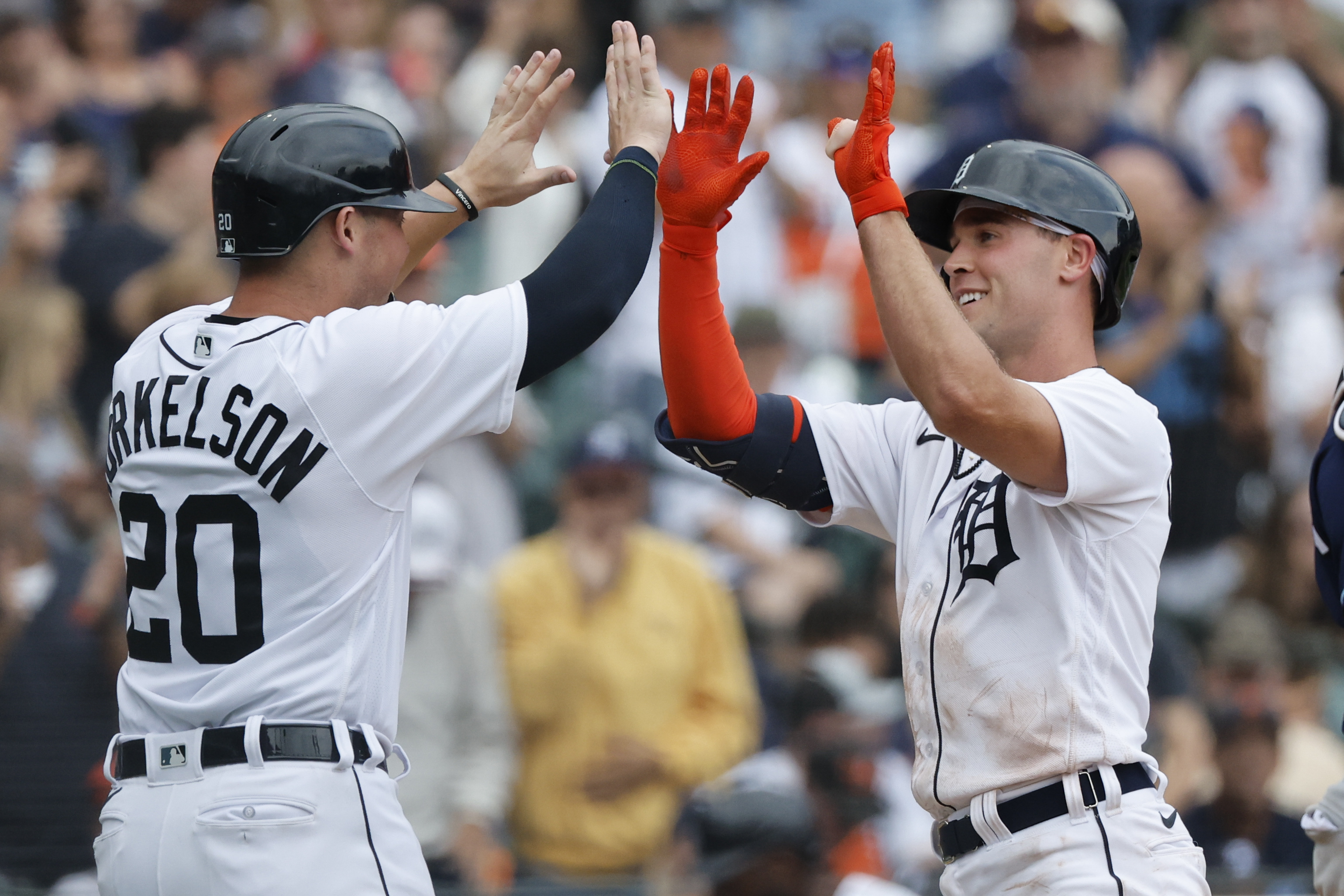 Díaz, Franco lead Rays to 10-6 win over Tigers