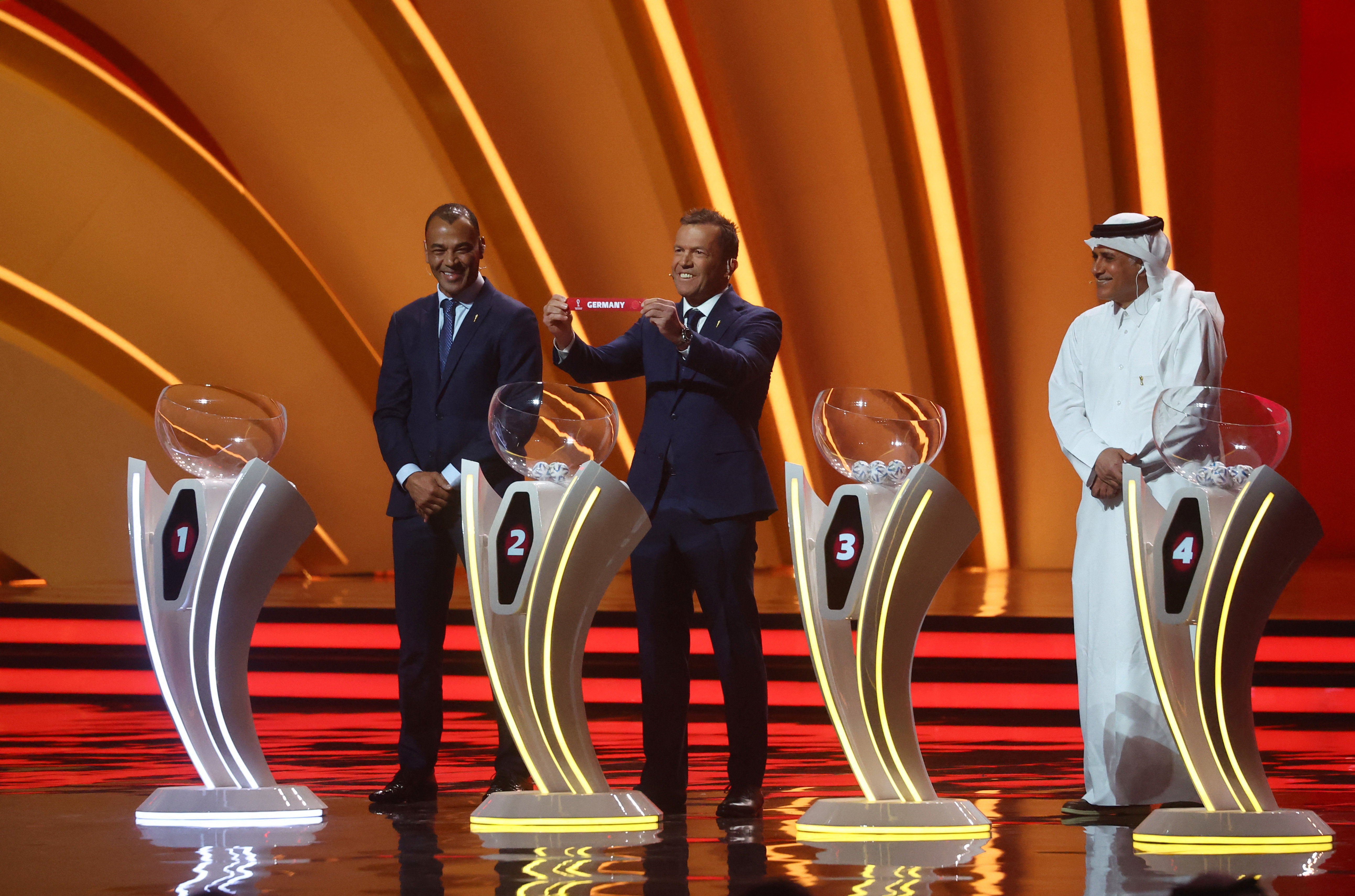 Soccer-Reaction to World Cup draw