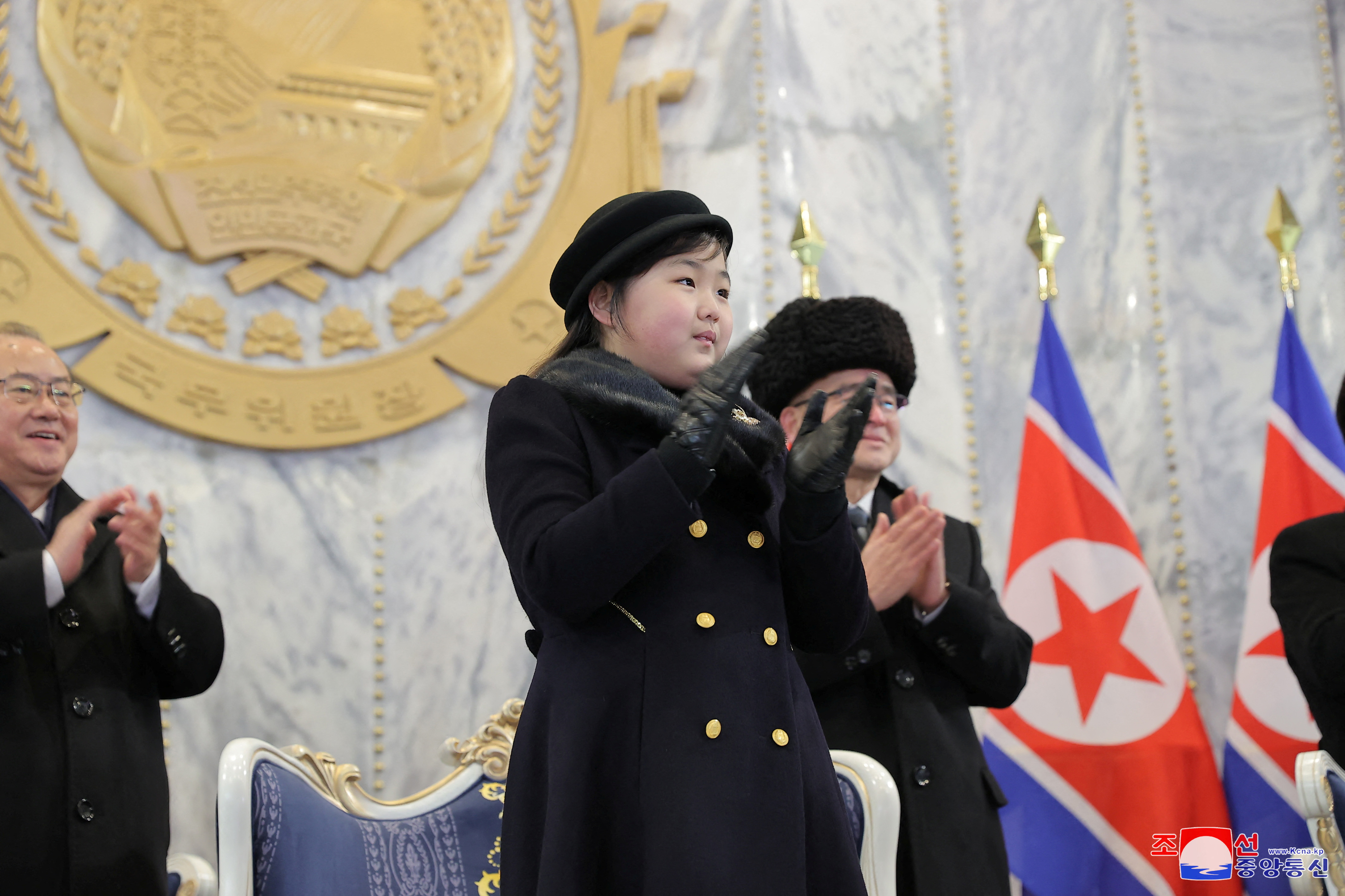 Daughter of North Korean leader Kim shares spotlight with nuclear ...