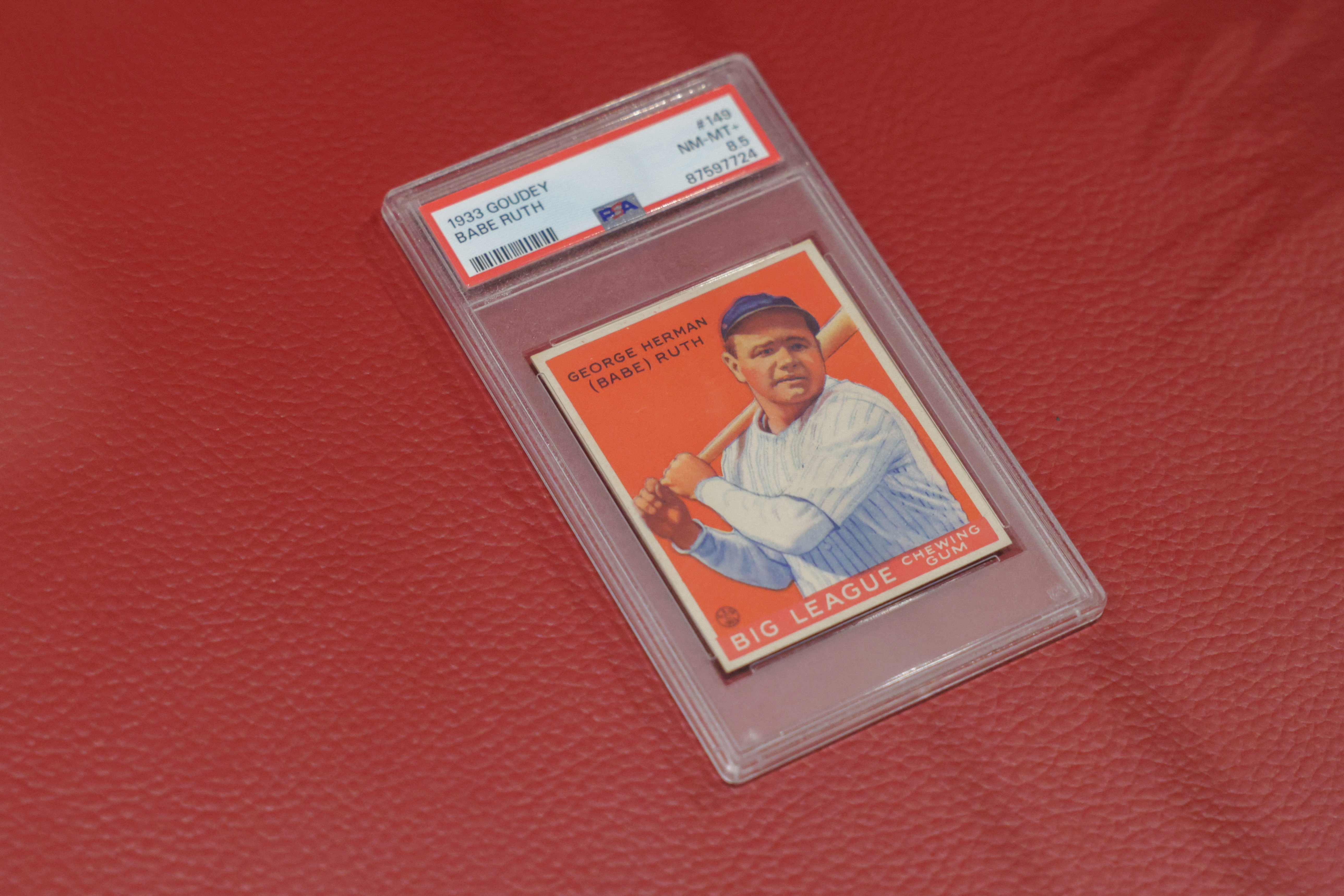 limited edition babe ruth card Babe Ruth 1992 Gold Entertainment Unsigned Limited Edition Card main image 1