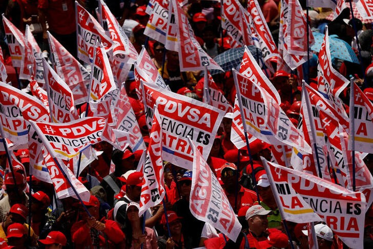 May Day celebrations in Caracas