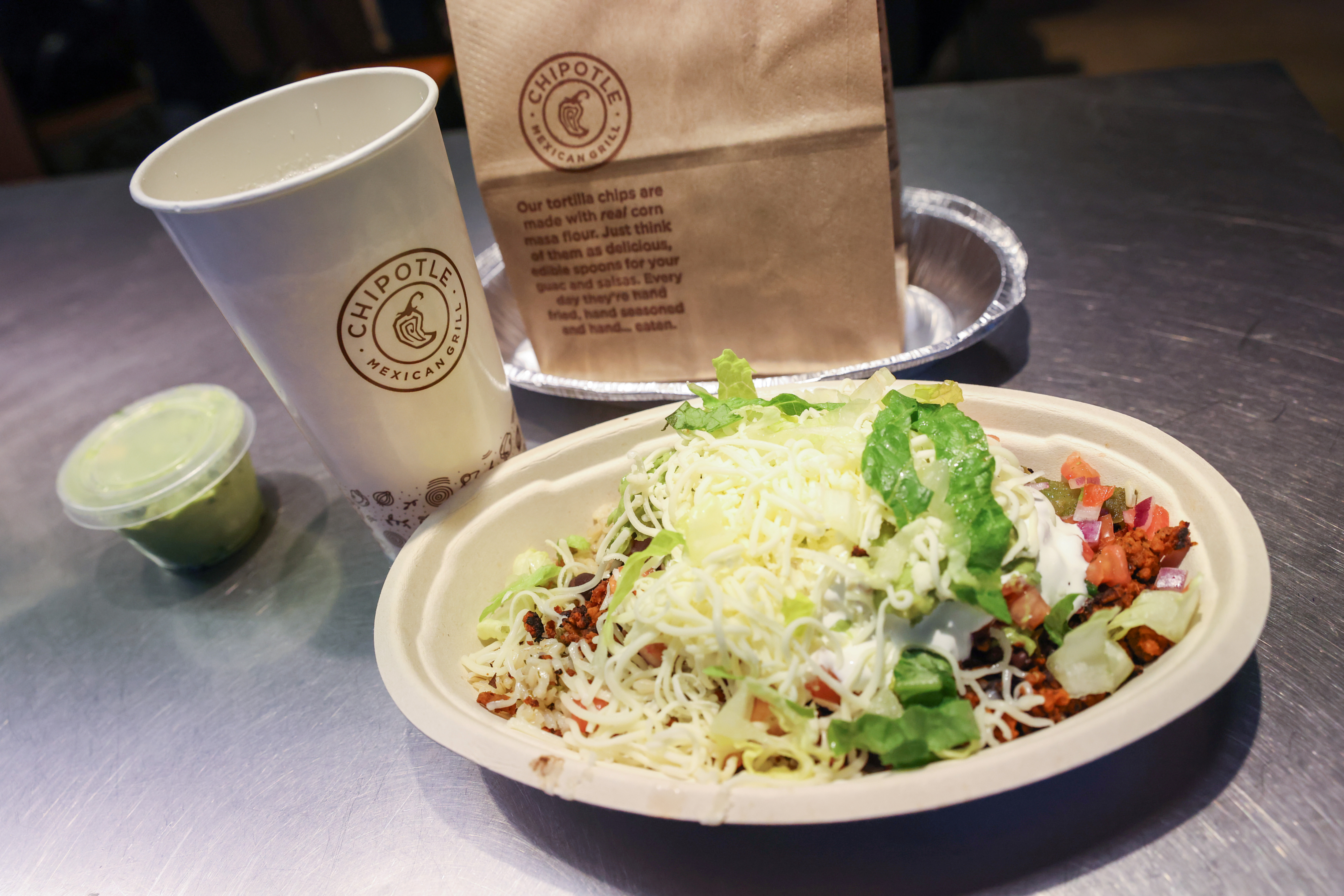 chipotle food prices