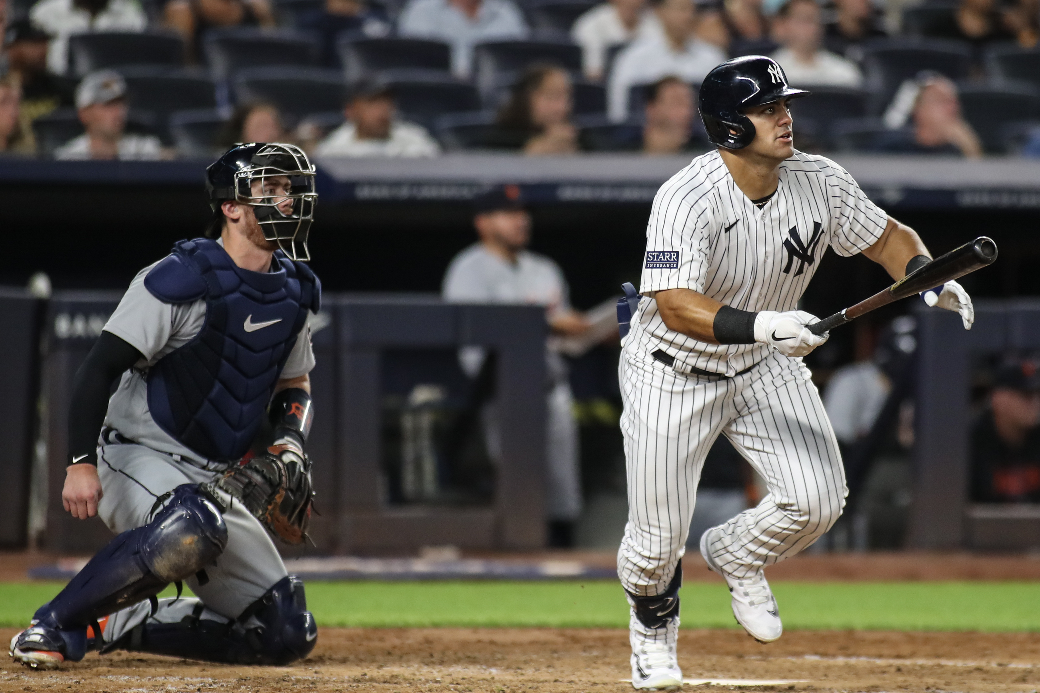 Jasson Dominguez homers again as Yankees capture 5th straight victory with  win over Tigers, National Sports