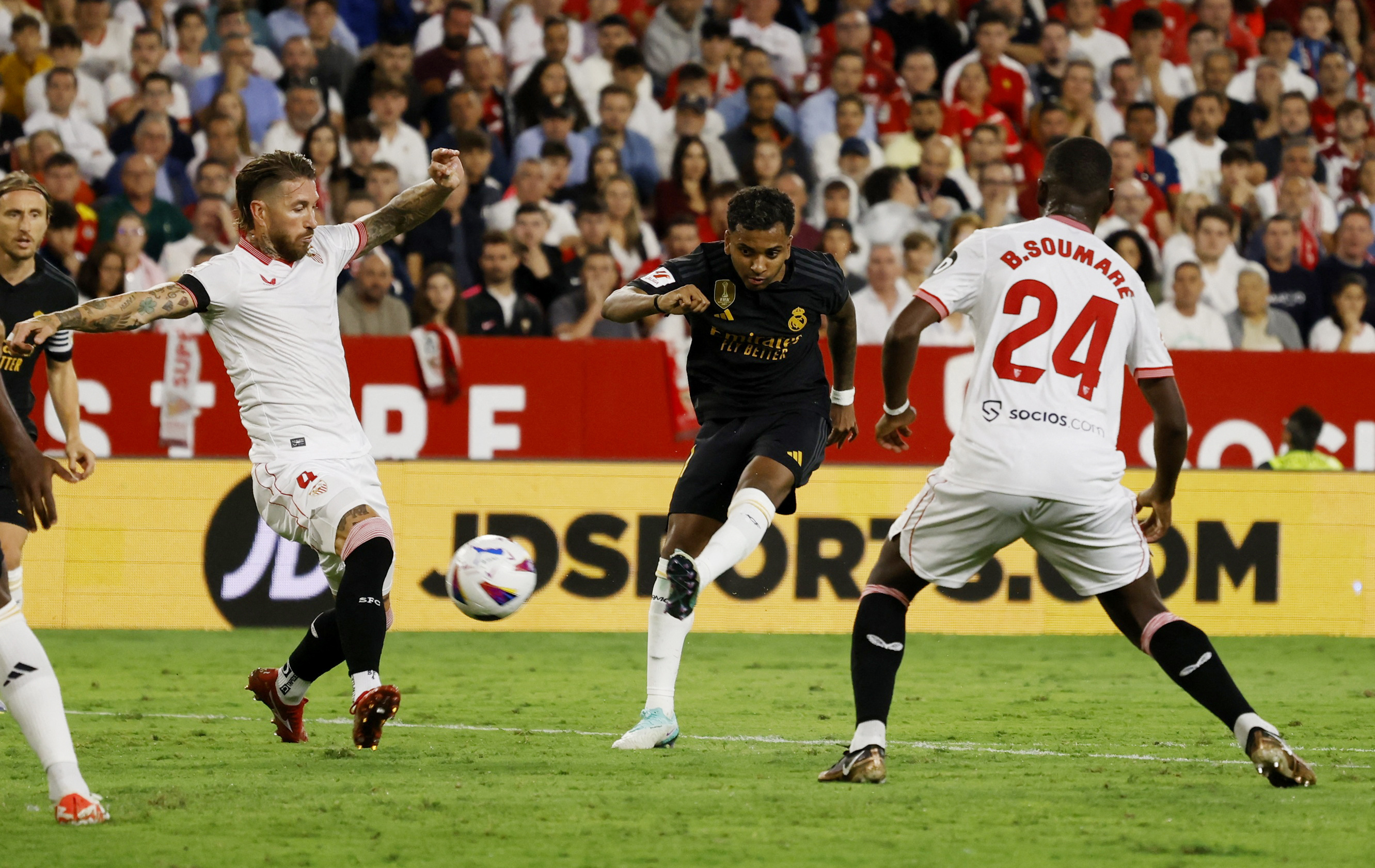 Real madrid contra el sevilla