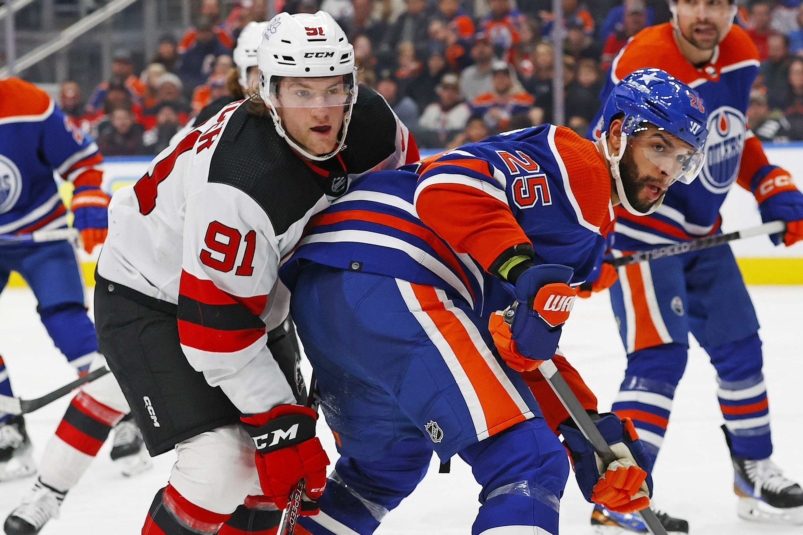 Edmonton oilers vs new best sale jersey devils