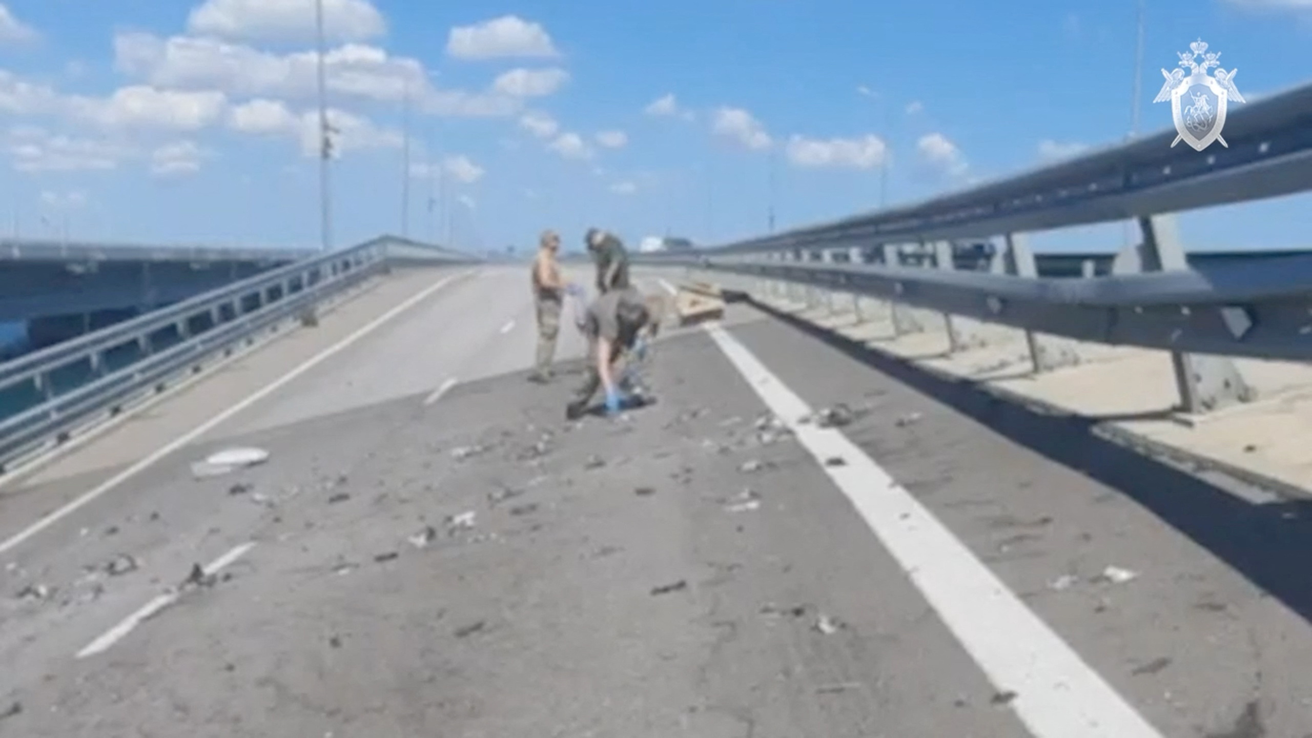 Нападение на крымский мост сегодня