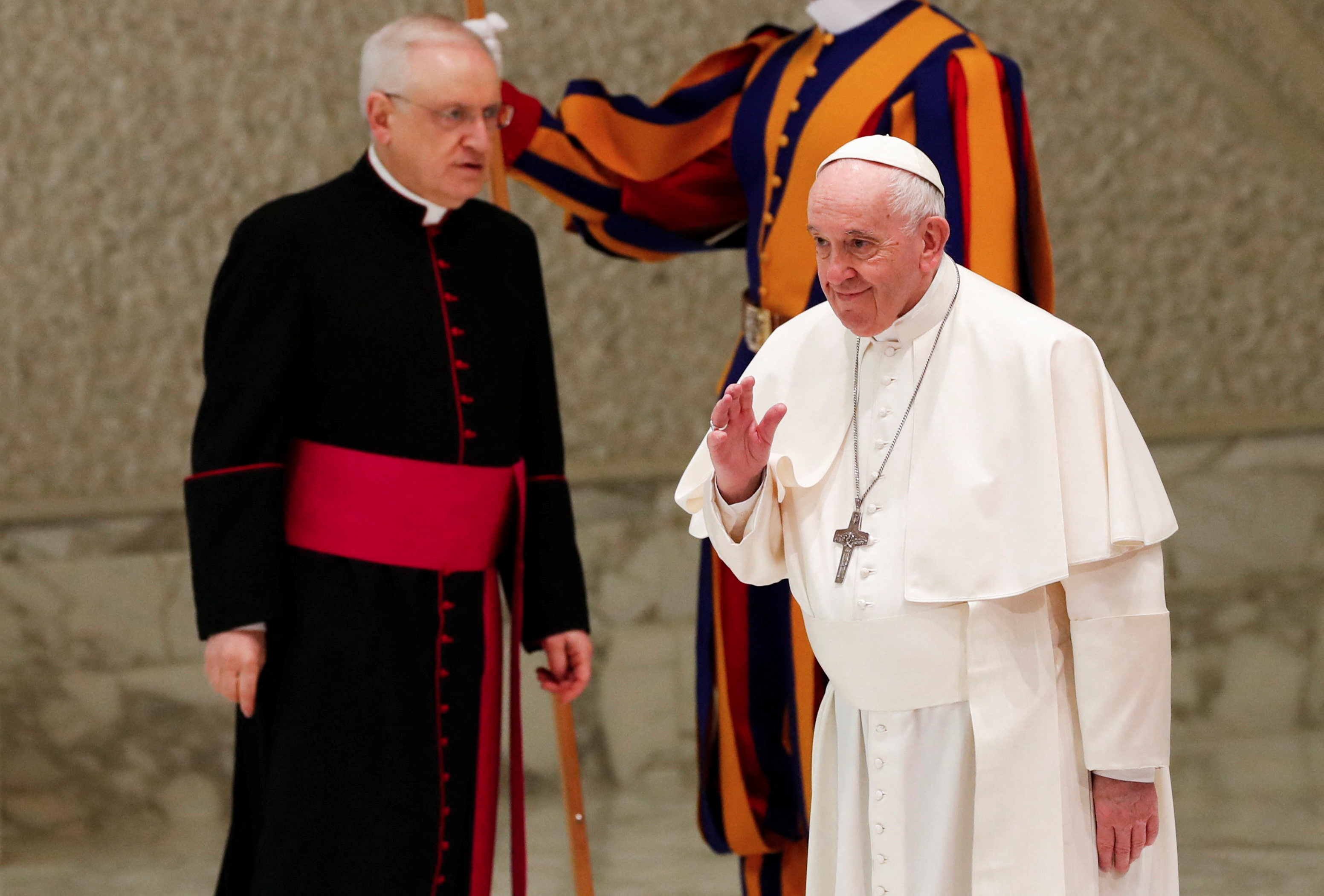 Pope Francis holds weekly audience at the Vatican