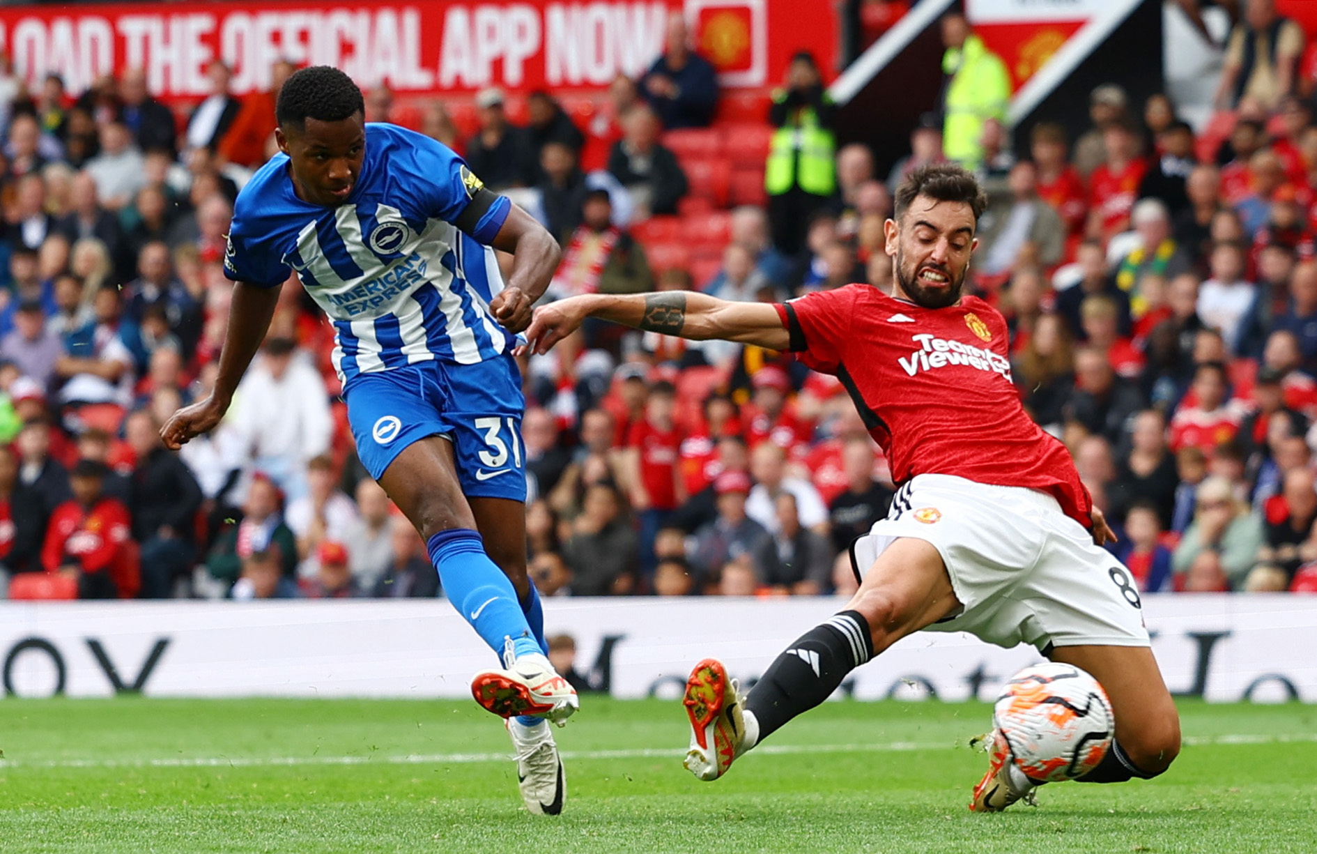 Man United humbled at home by Brighton Reuters