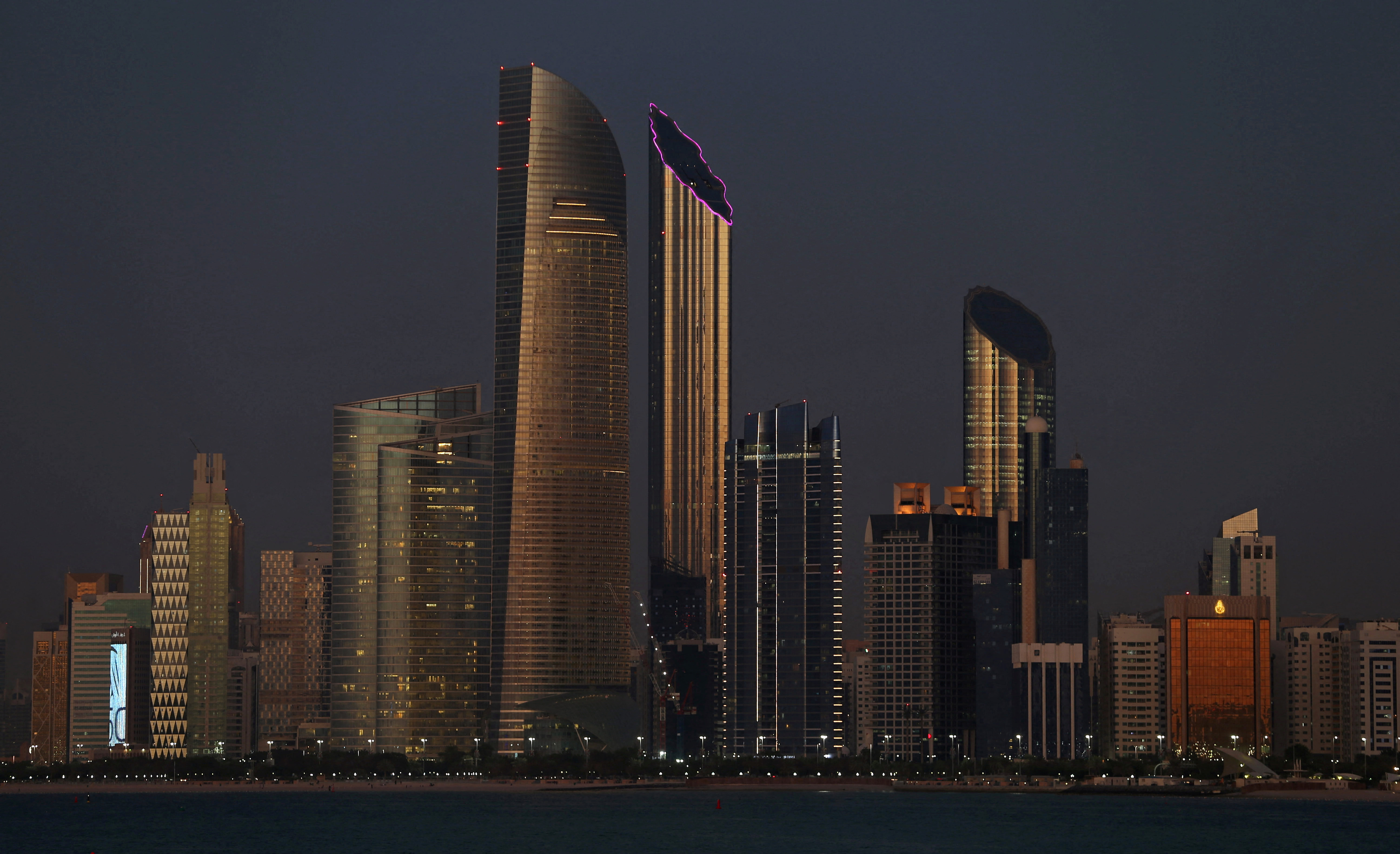 General view of Abu Dhabi