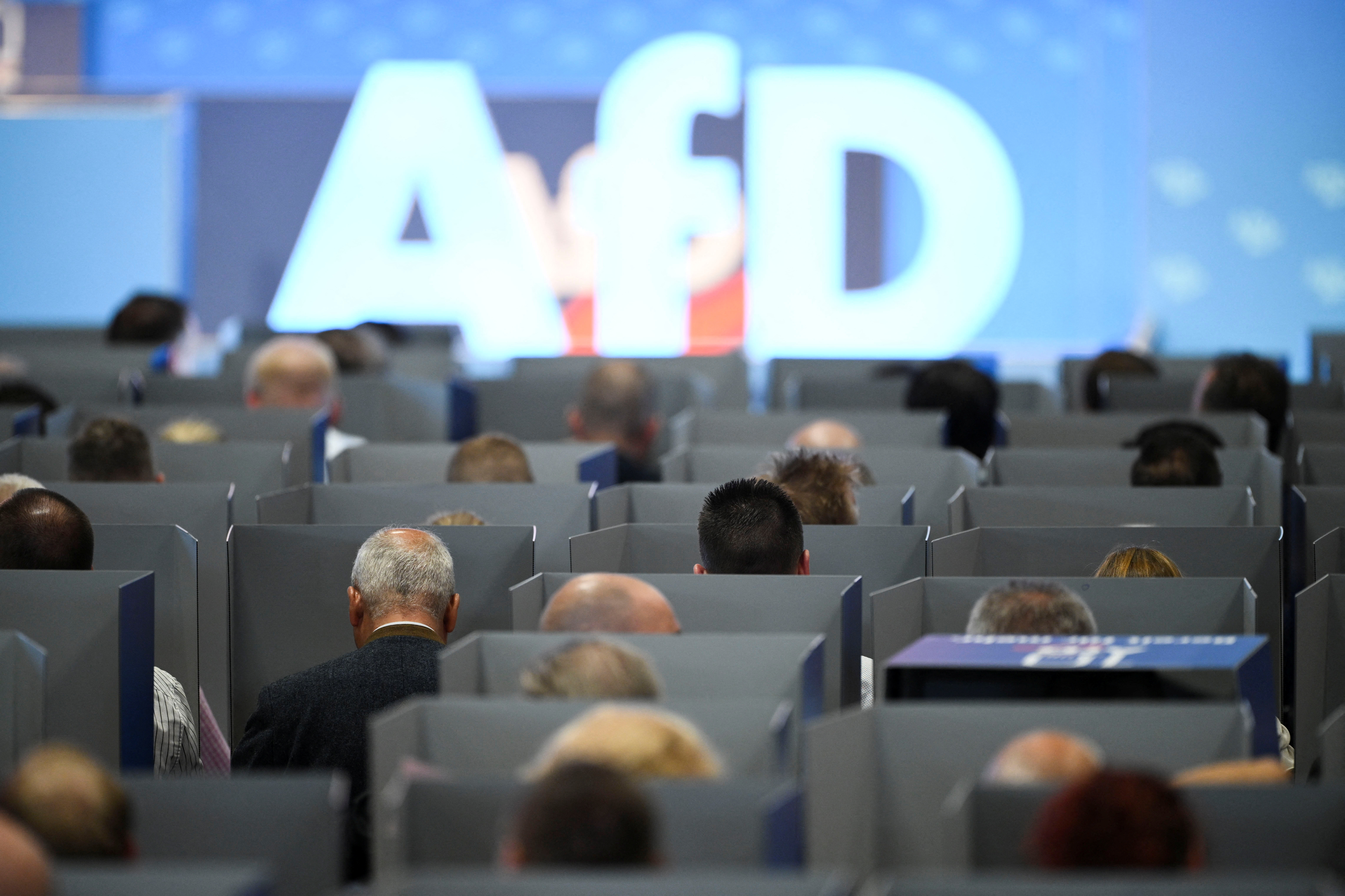 Европейская избирательная ассамблея 2023 года Альтернативы для Германии (АдГ) в Магдебурге