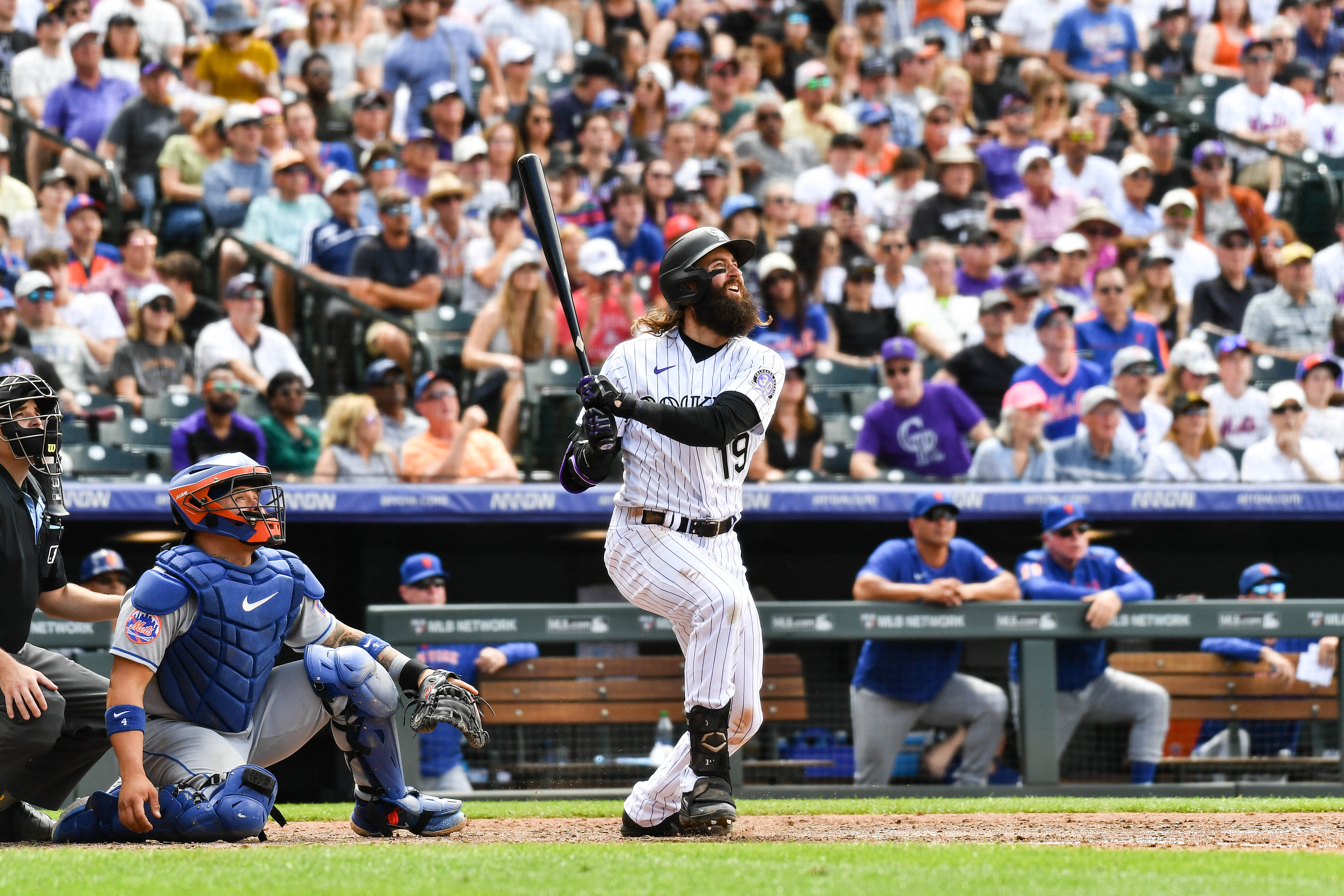 McMahon homers, drives in 5 as Rockies rally to beat Mets 11-10, take  series