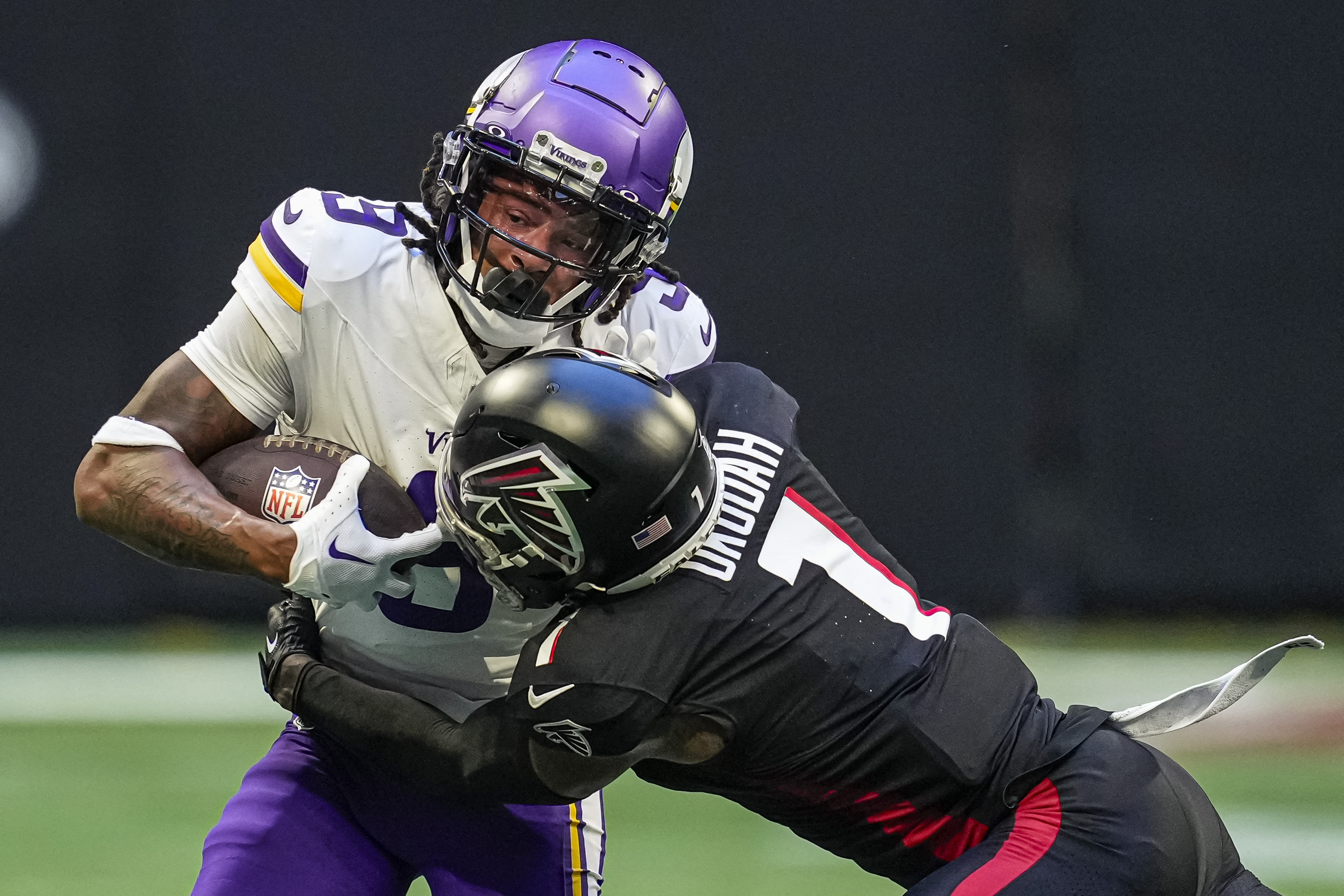 Joshua Dobbs Bails Out Vikings In Win Over Falcons | Reuters