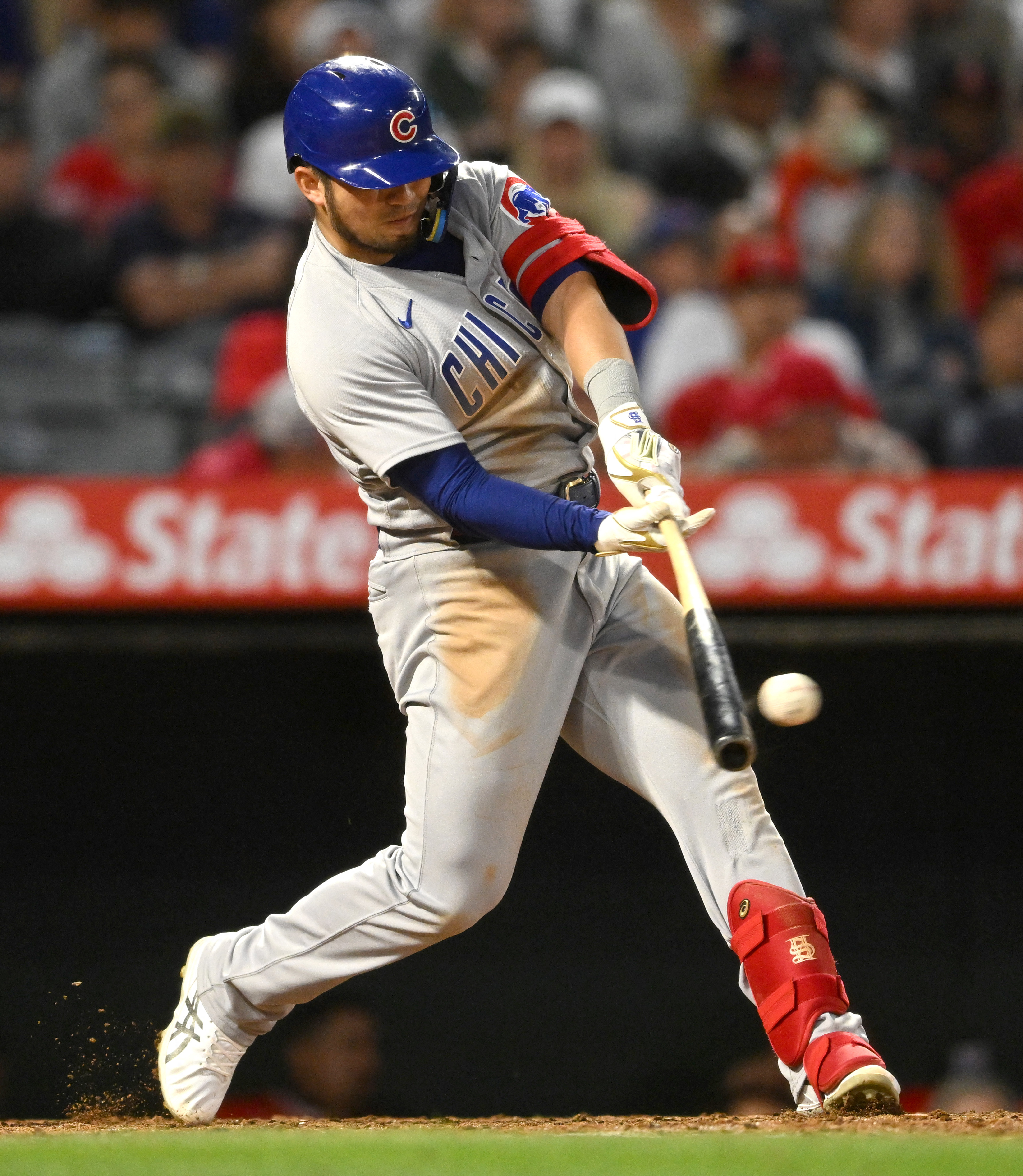 Jo Adell homers in season debut as Angels sweep Cubs