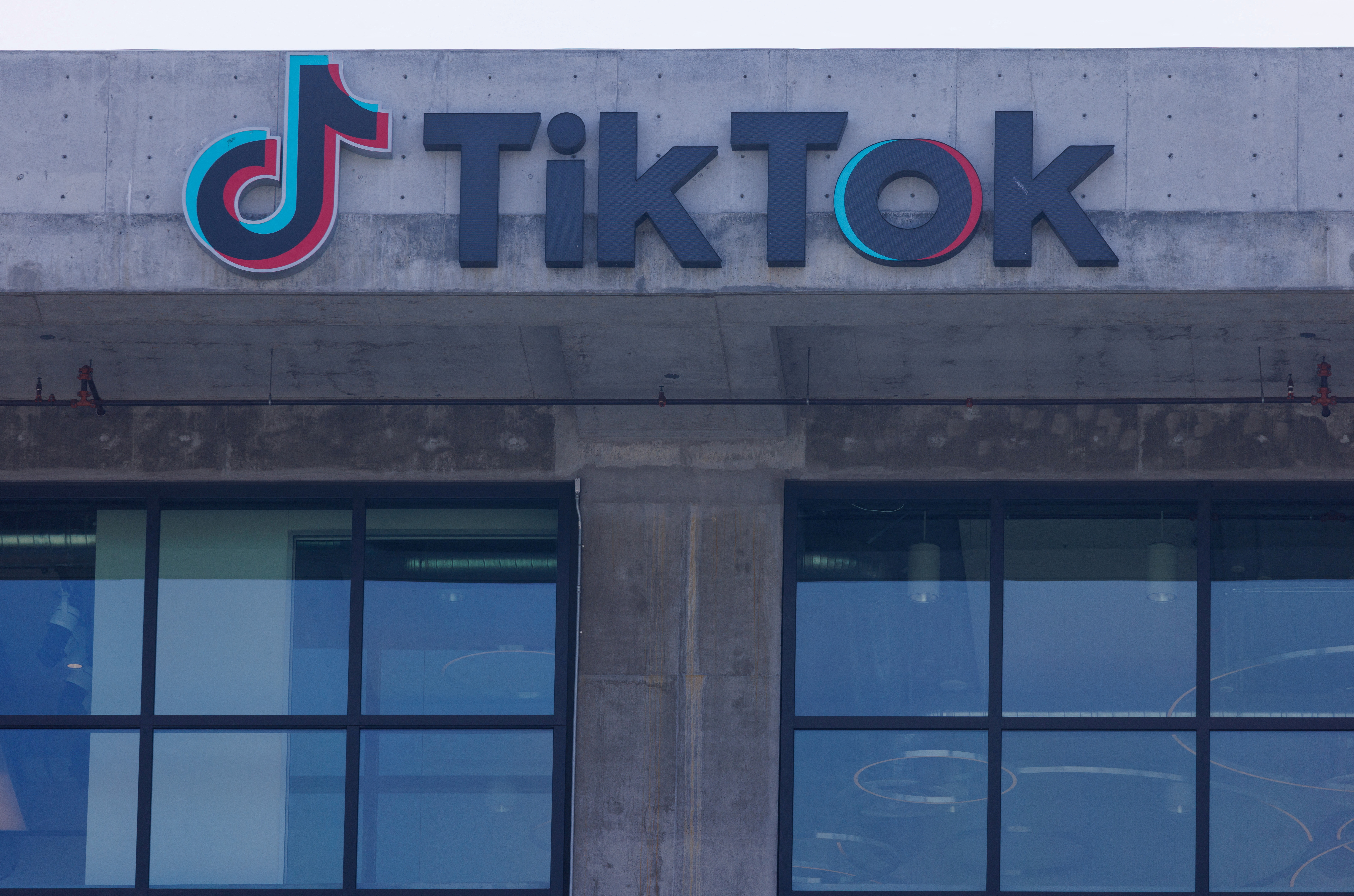 TikTok office buildng shown in California