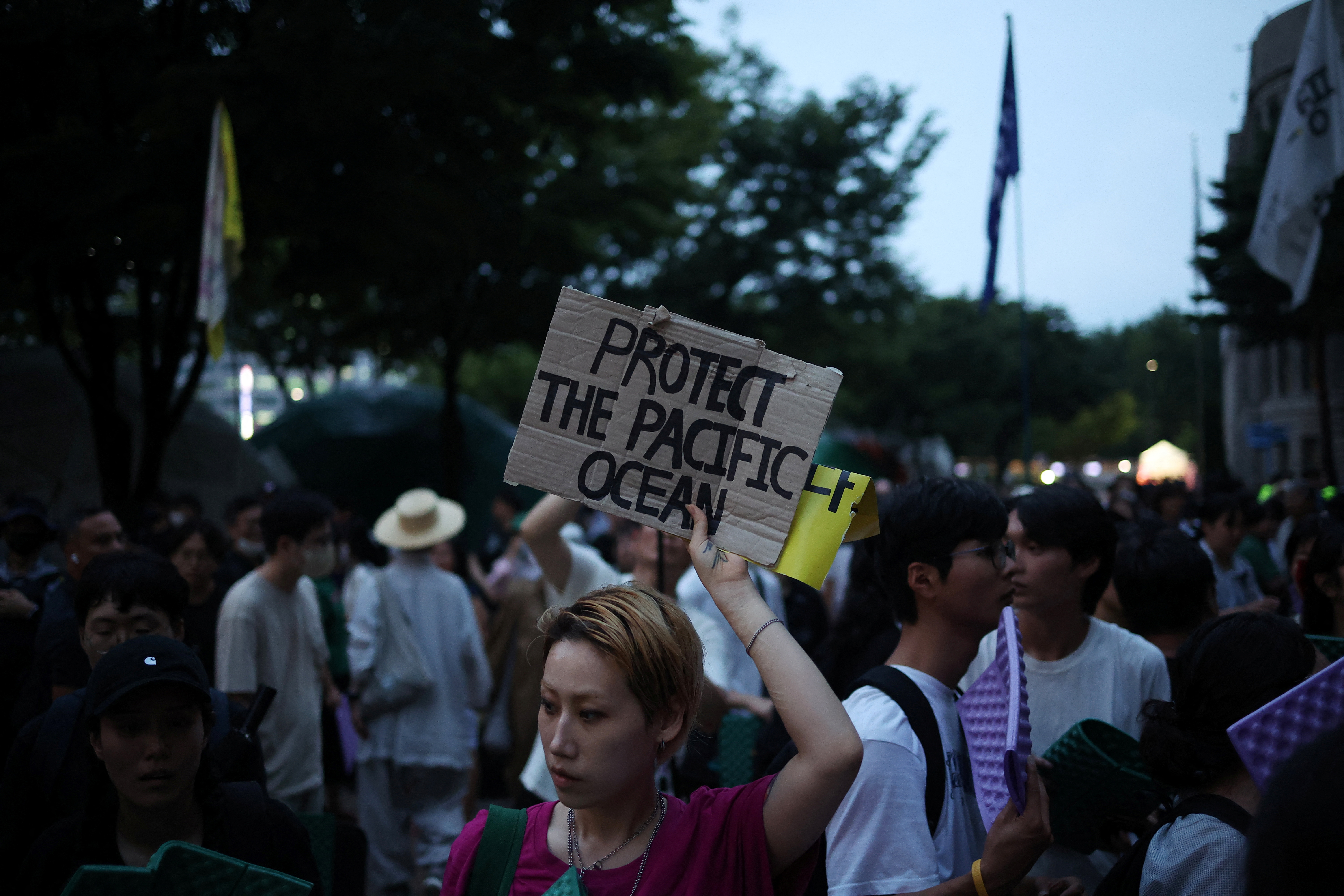 Protests mount in South Korea over Japan s plan to release