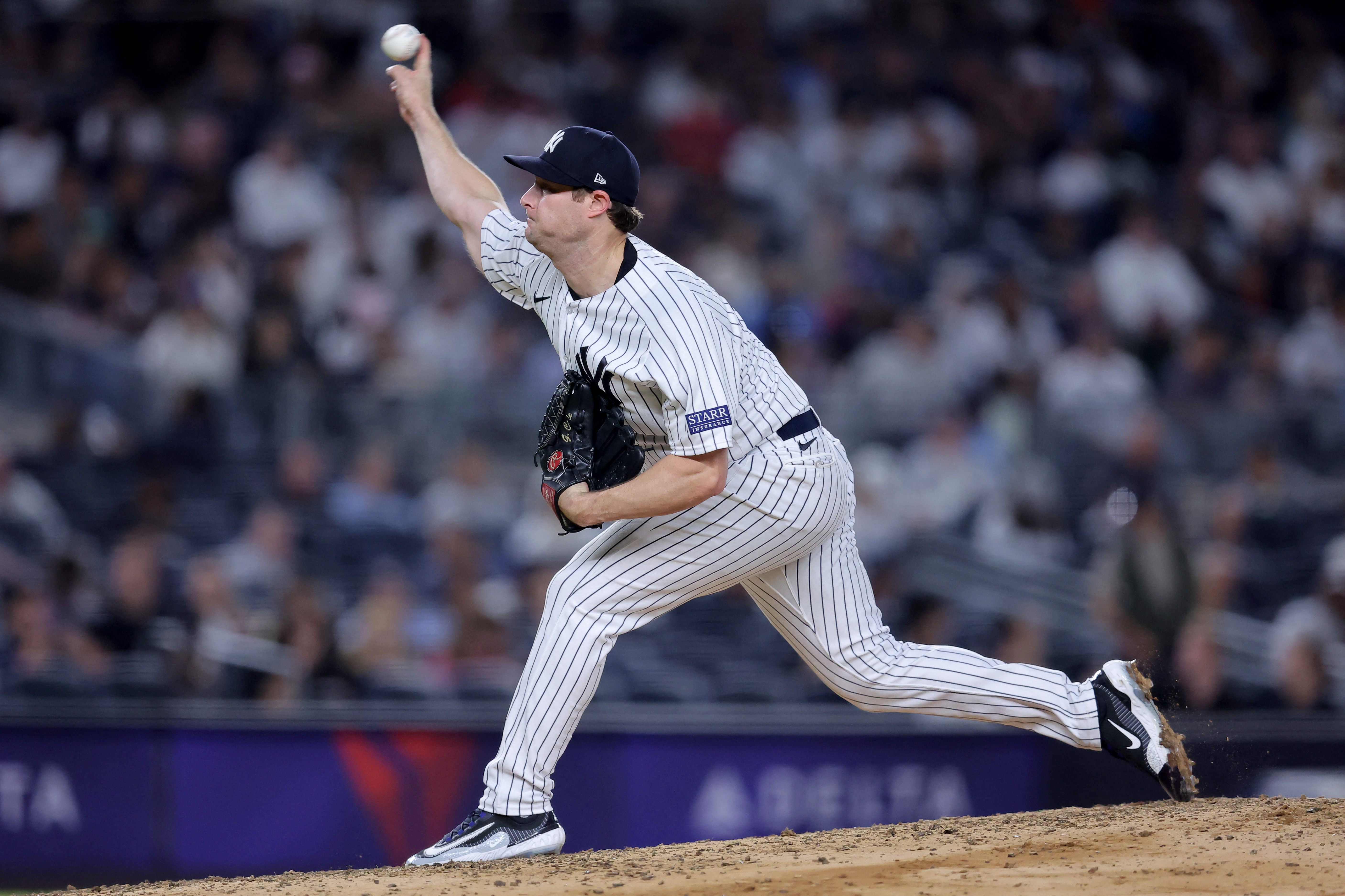 Gerrit Cole shines through eight innings, Yankees top Jays