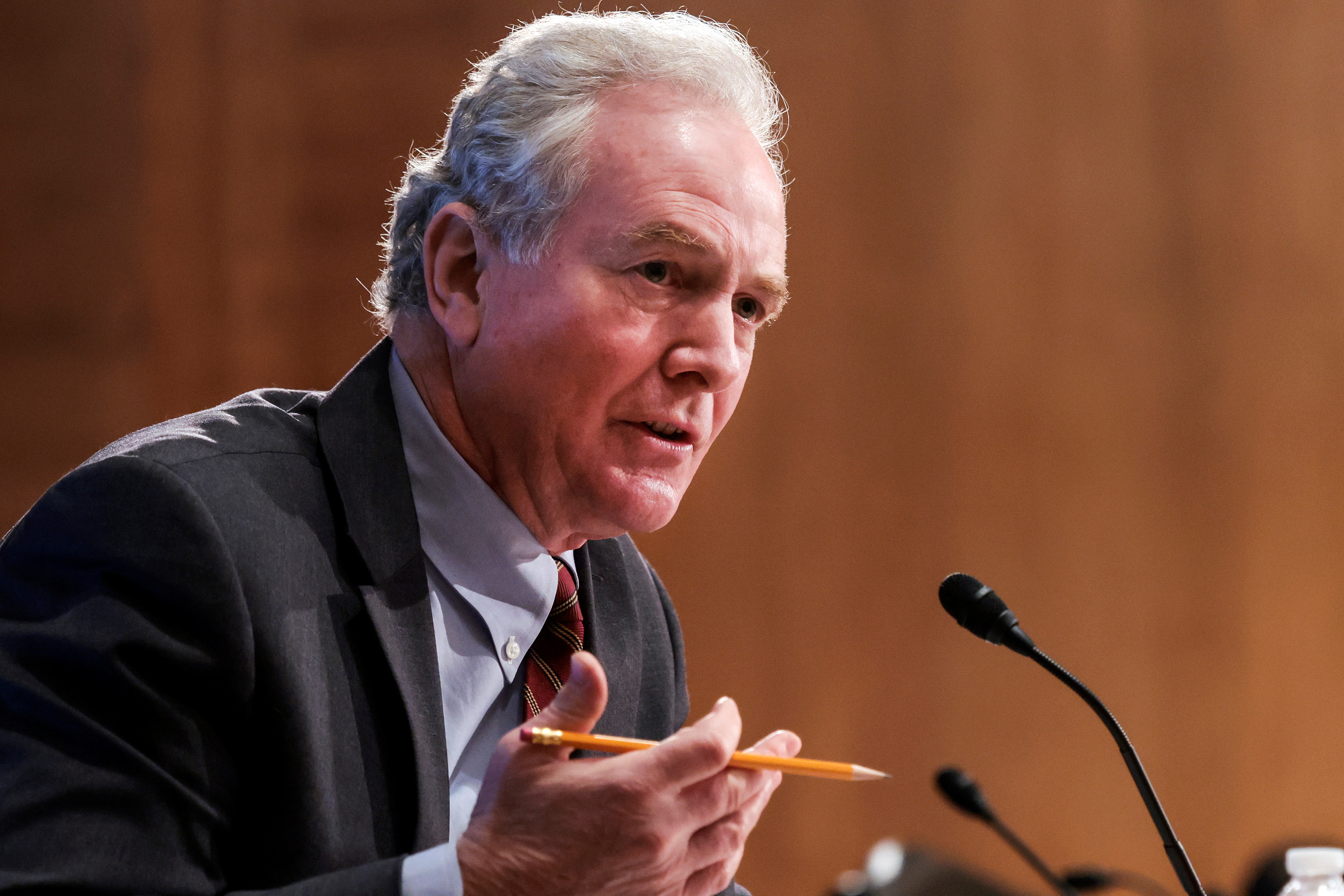 U.S. Senators probe Treasury official on administration's Stablecoin report, in Washington