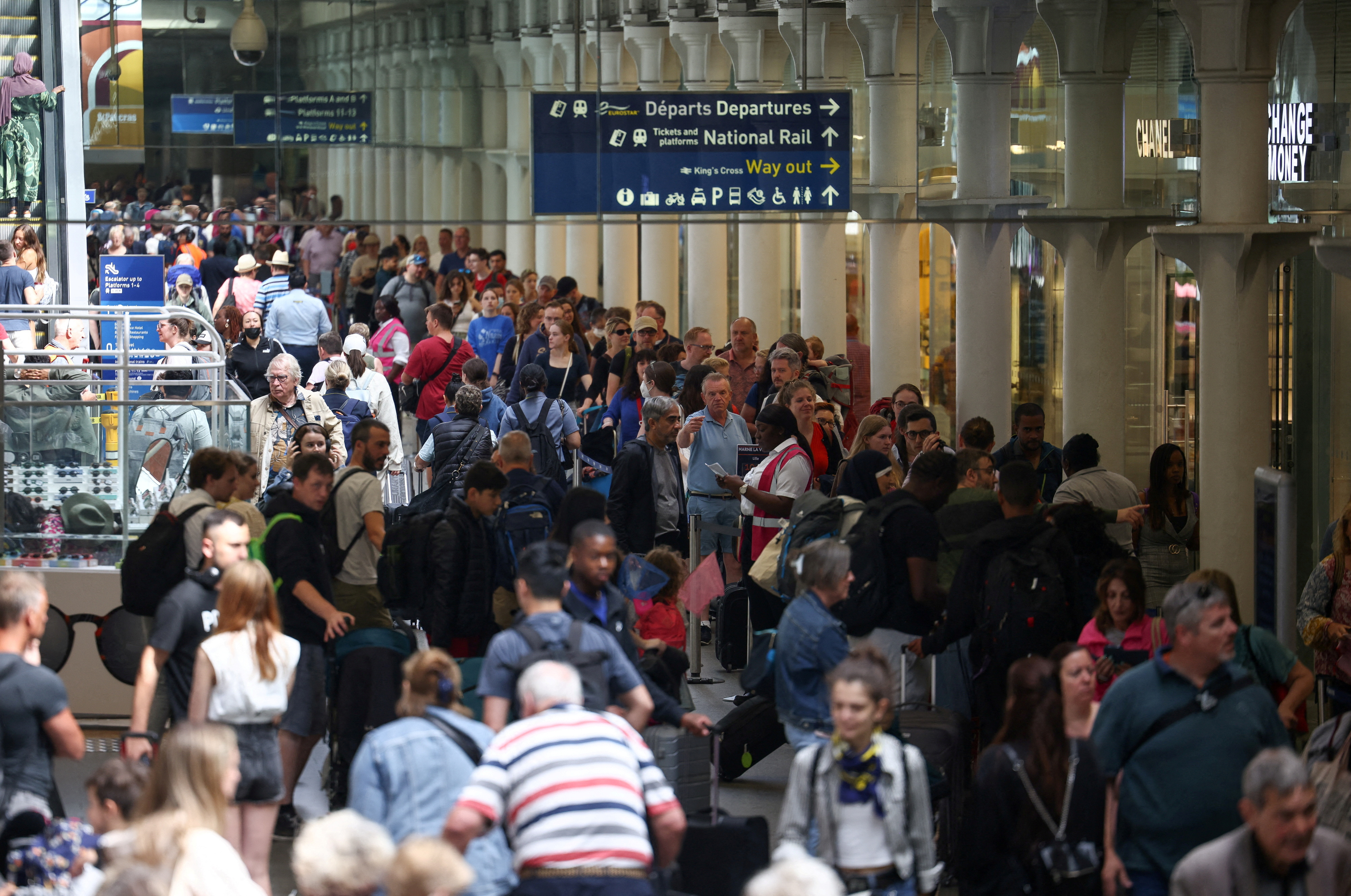 Eurostar London terminal capacity down % after Brexit, says CEO
