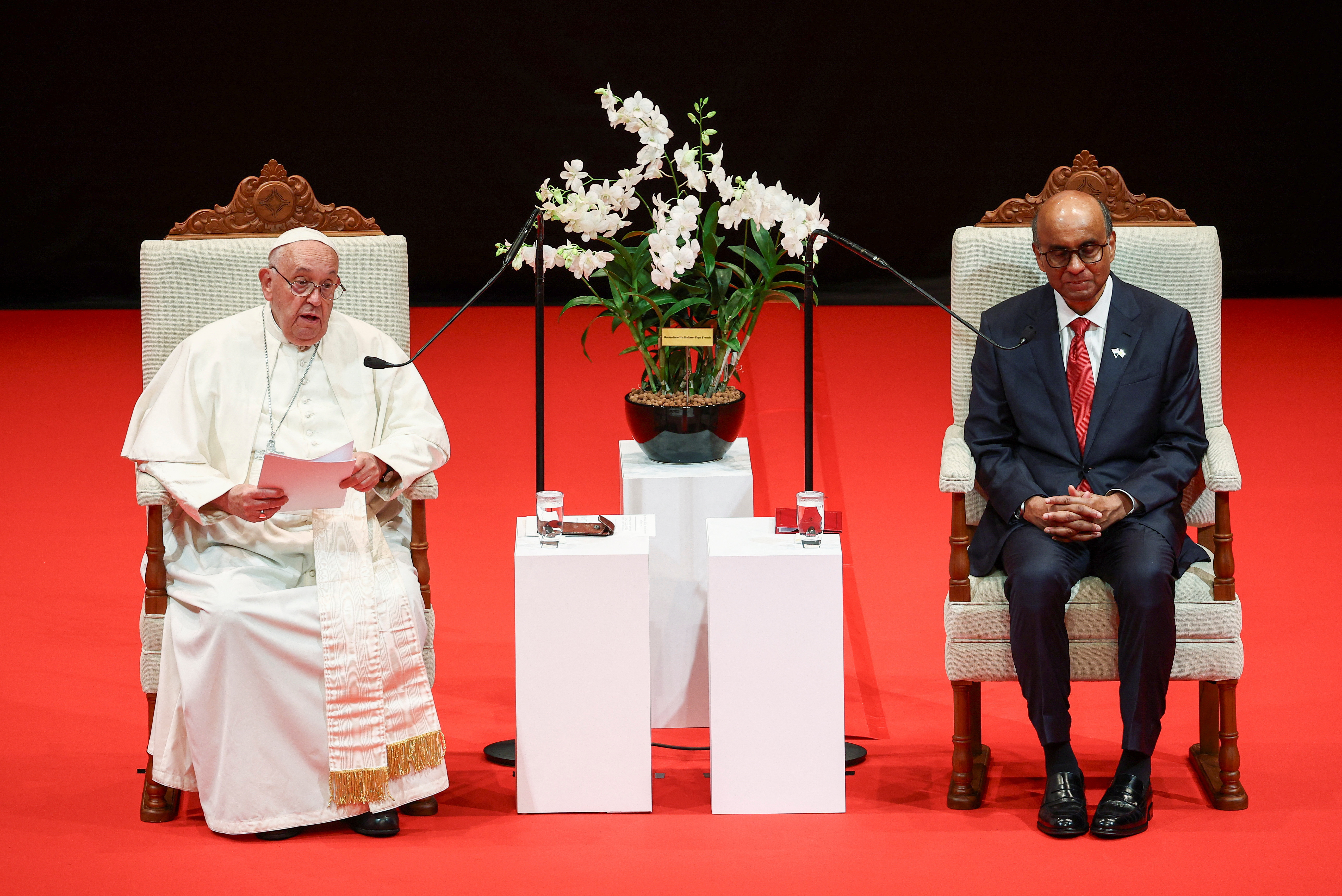 Pope Francis visits Singapore