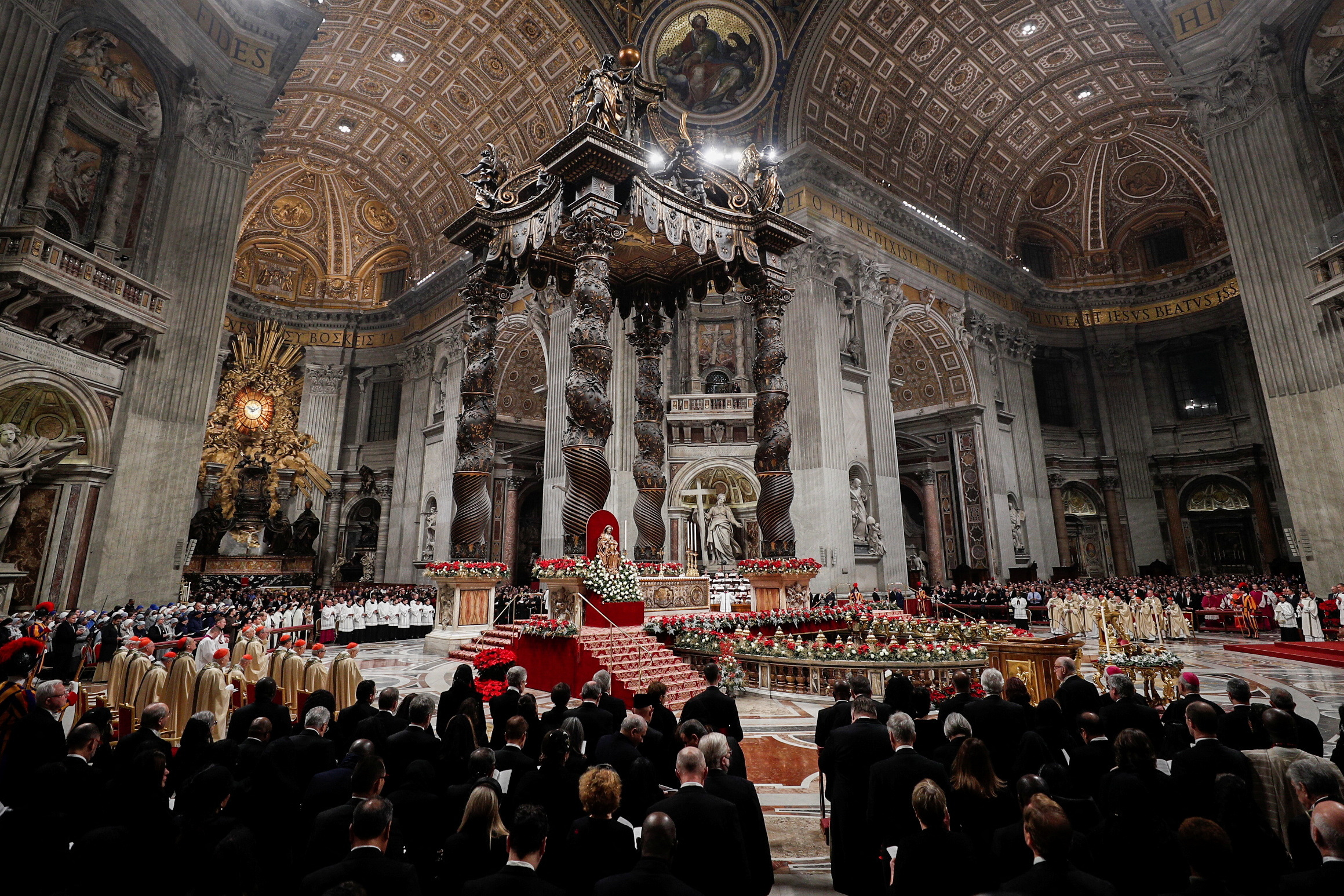 Remember the war weary and the poor, pope urges on Christmas Eve Reuters