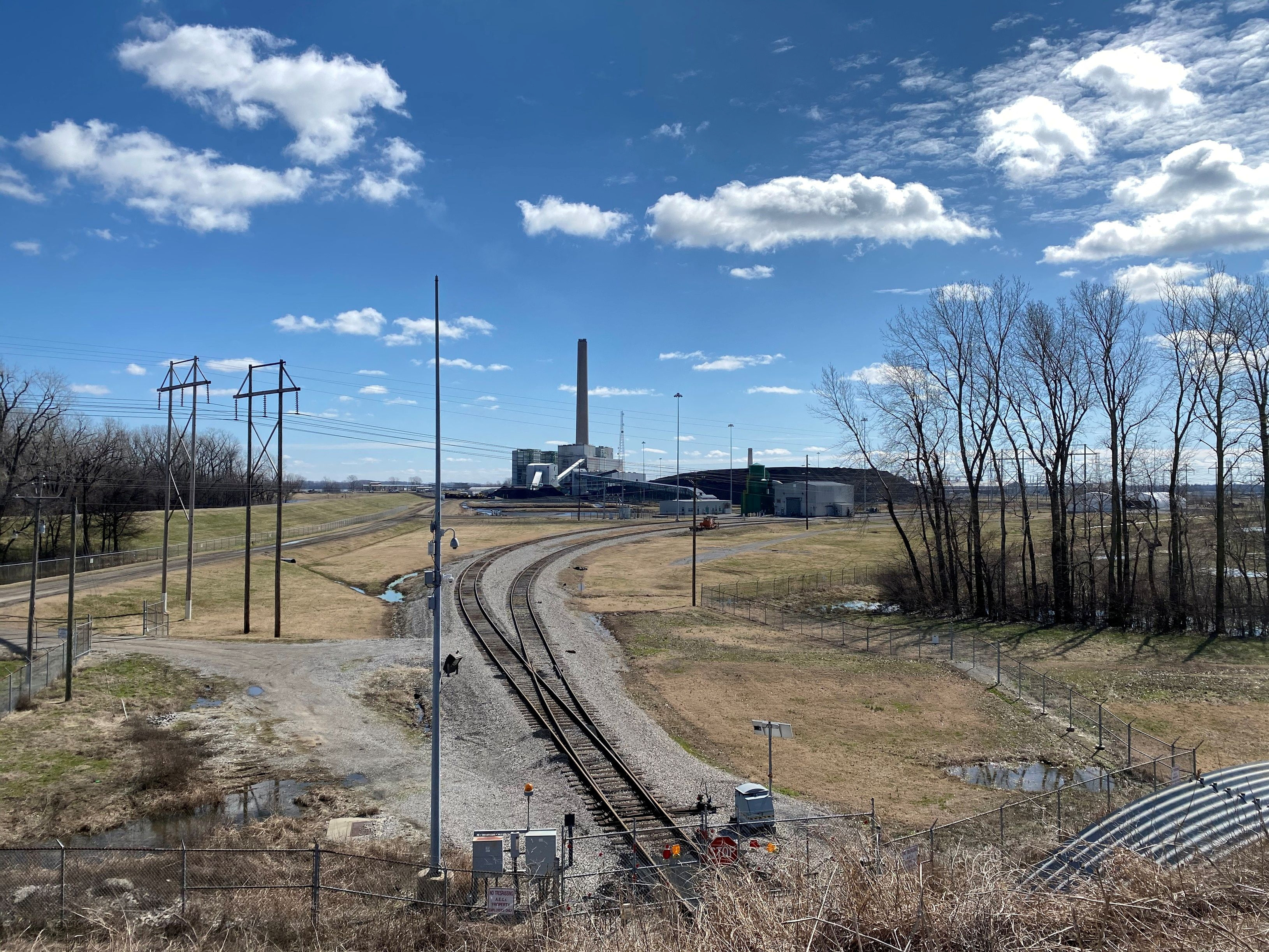 A general view of the New Madrid Power in Conran, Missouri