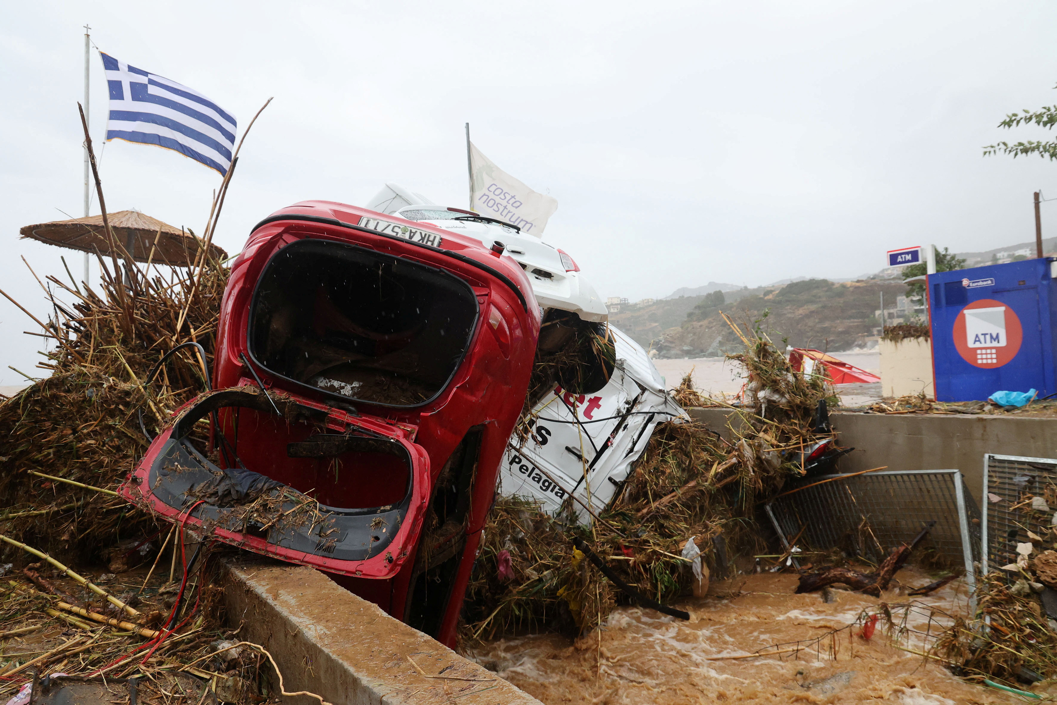 One dead in flash floods on the Greek island of Crete | Reuters