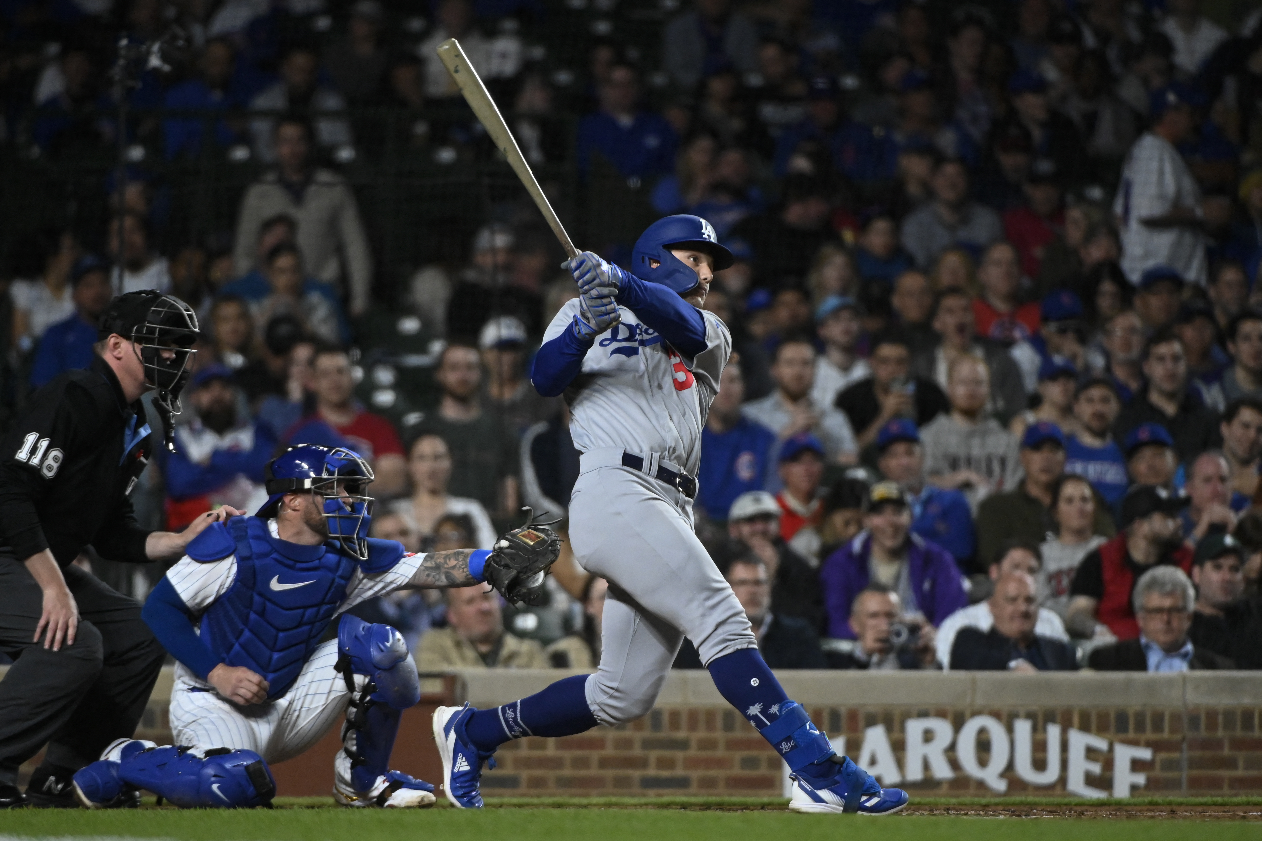 James Outman's 9th-inning grand slam propels Dodgers past Cubs