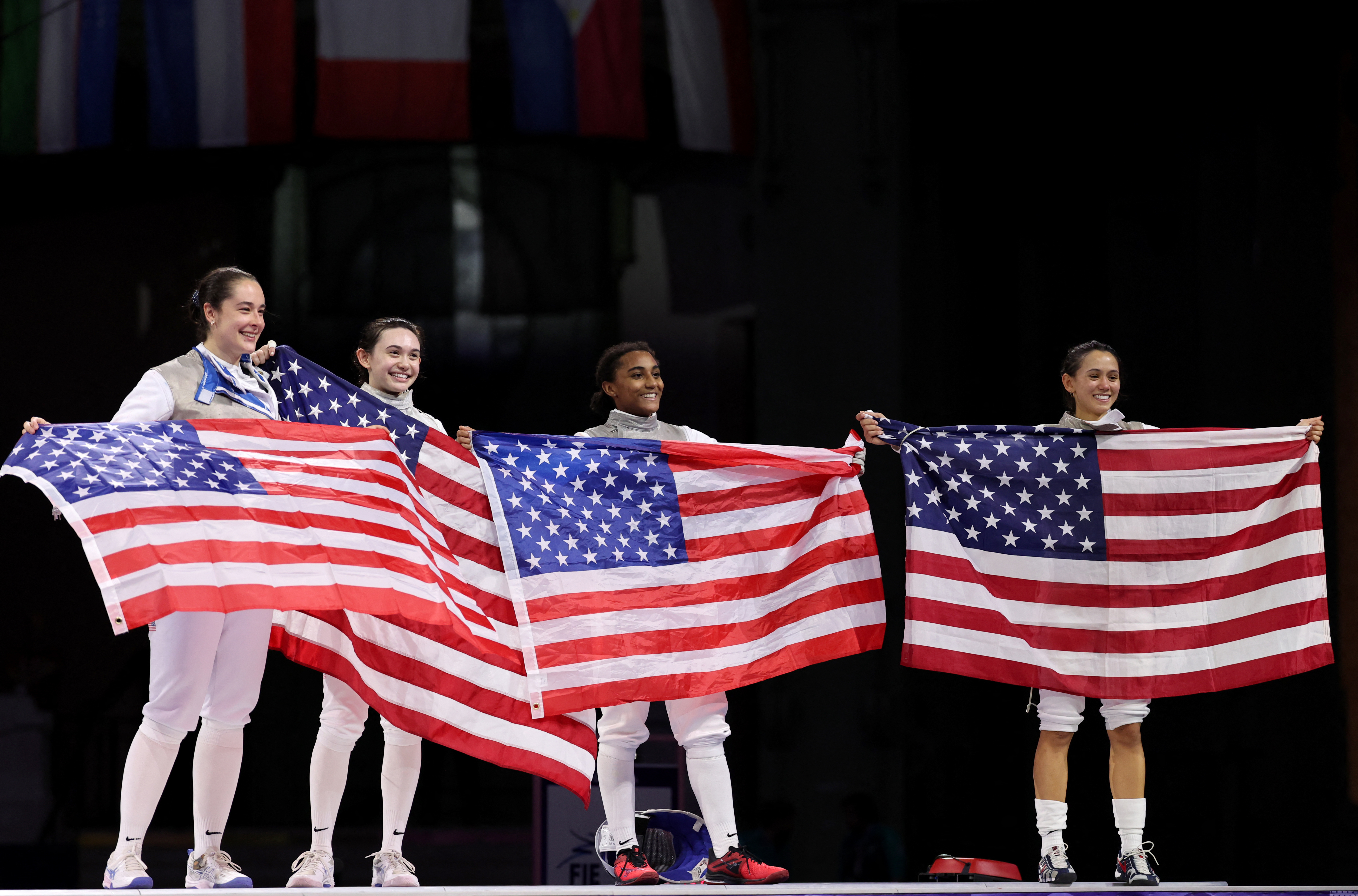 Fencing - Women's Foil Team Gold Medal Match