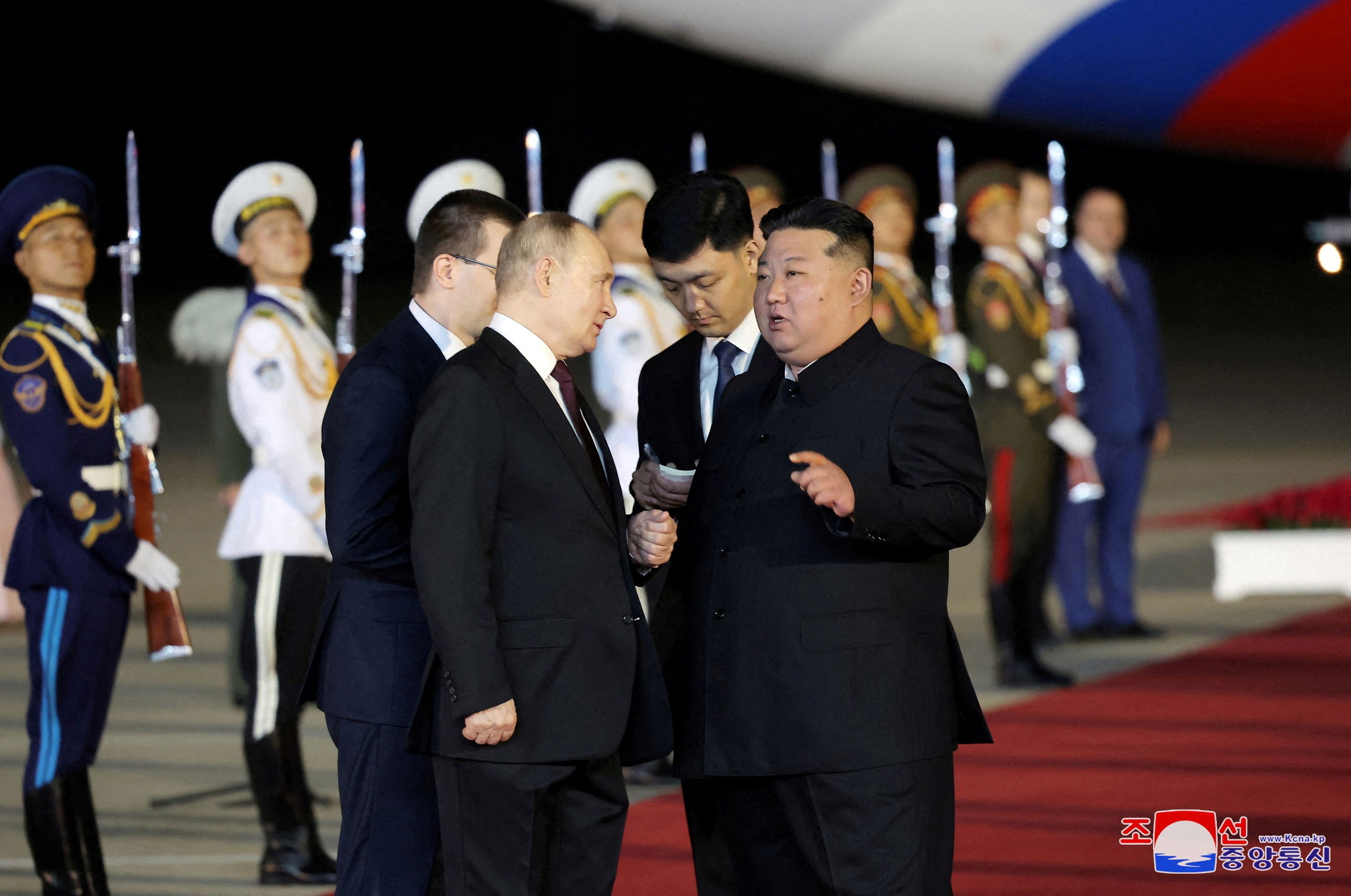 Russia's Putin And North Korea's Kim Sign Mutual Defence Pact 