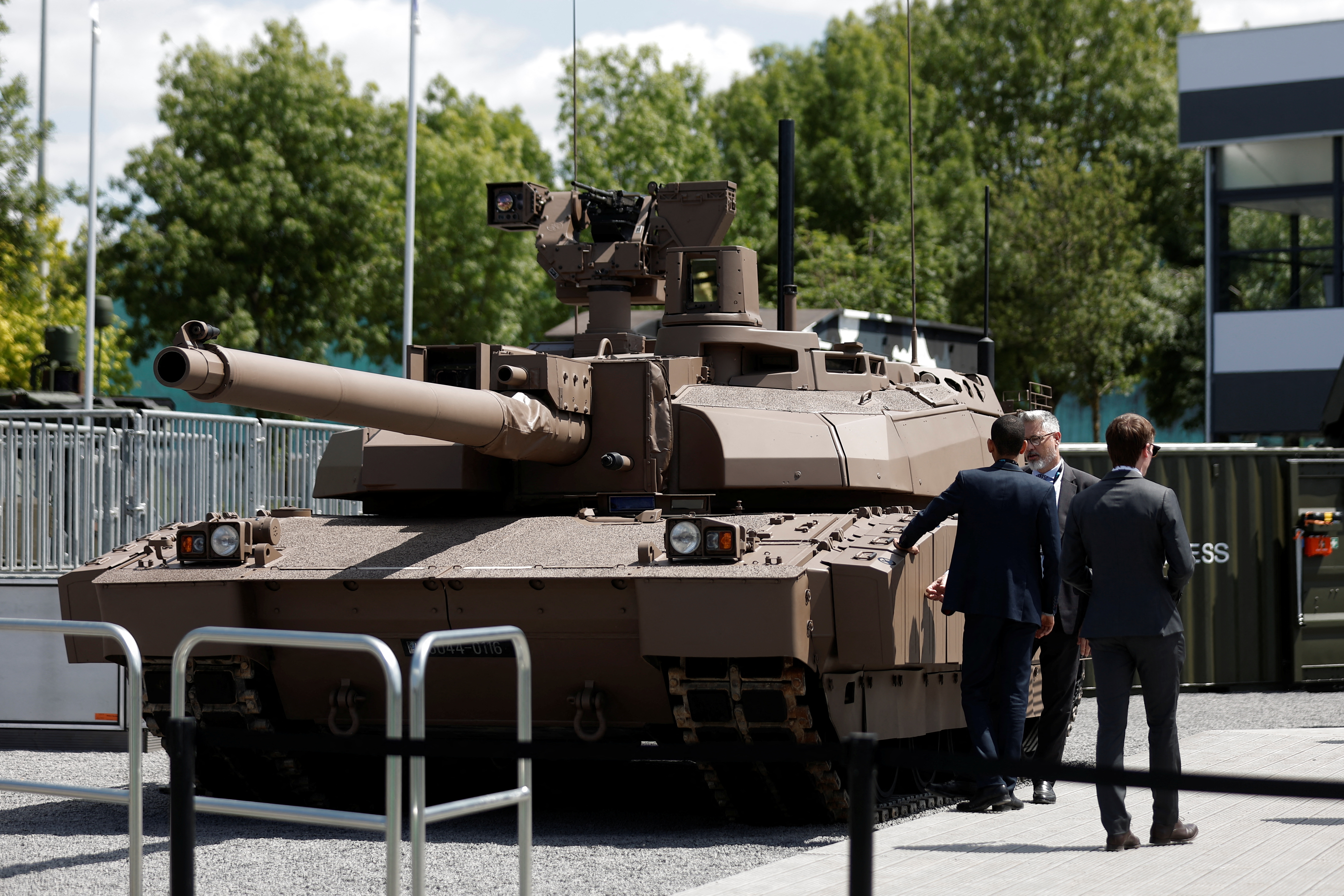 Eurosatory International Defense and Security Expo in Villepinte