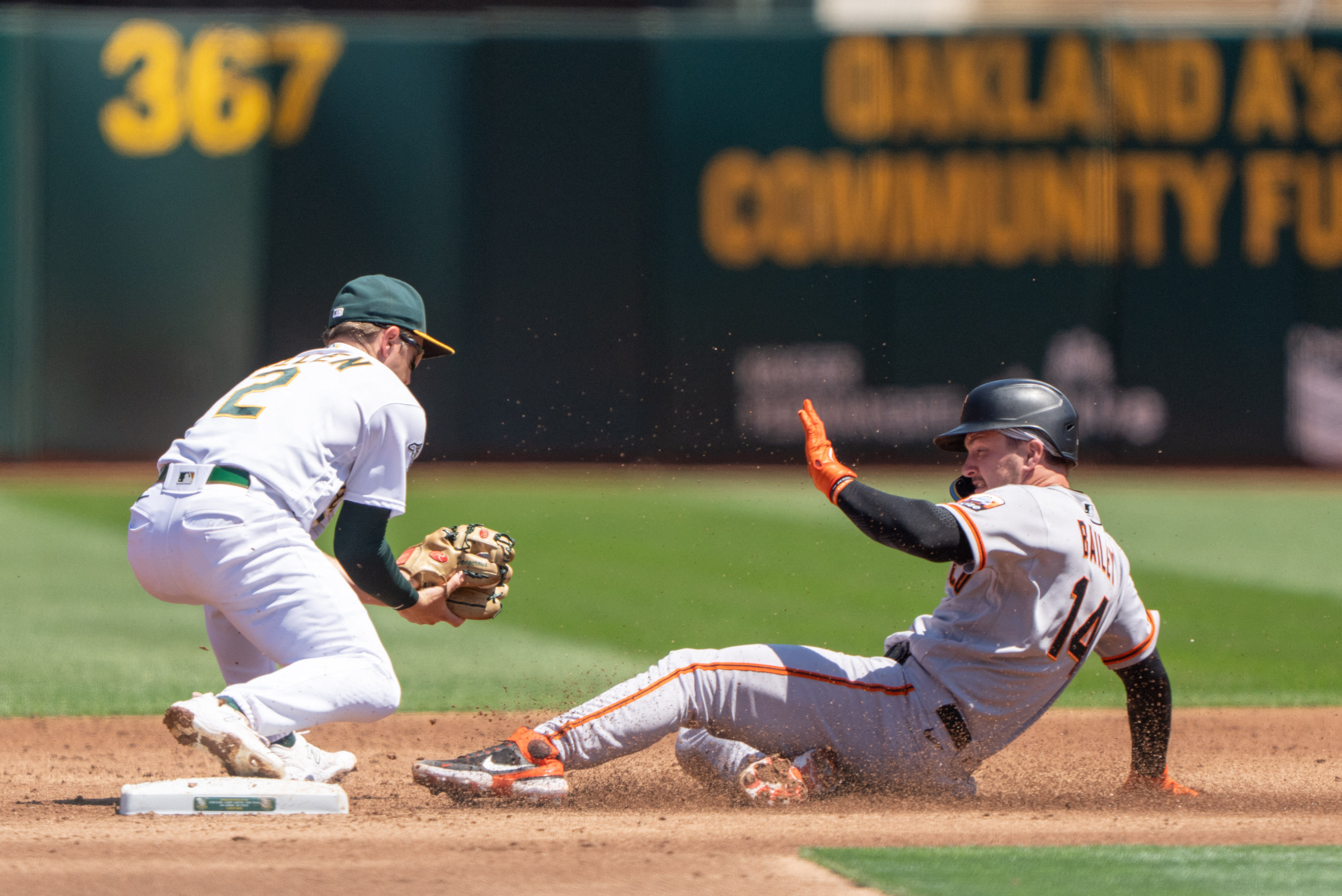 Athletics rookie Nick Allen notches first career multi-homer game vs.  Giants – NBC Sports Bay Area & California